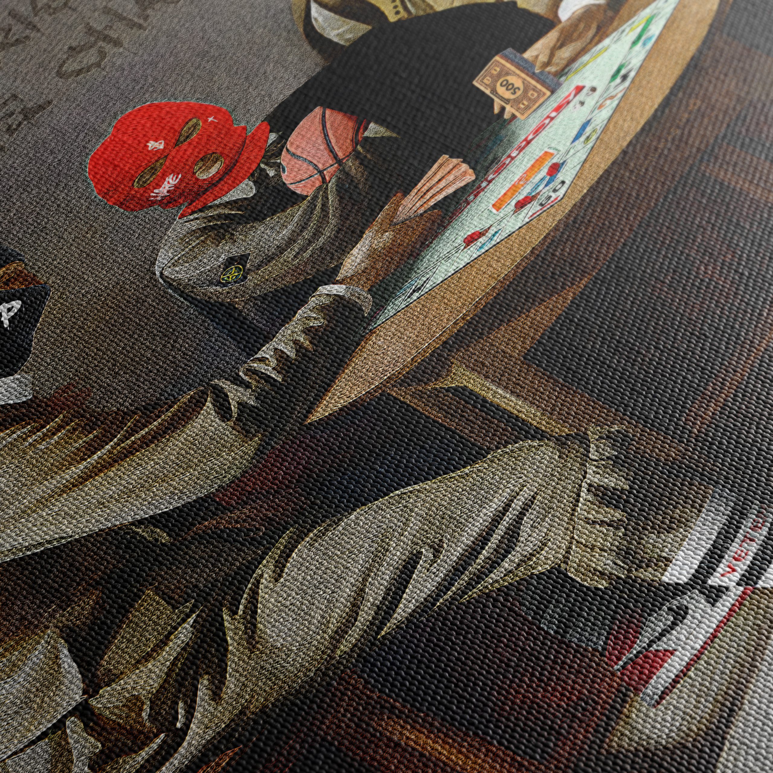 Gangsters Playing Monopoly in Urban Setting - Image 5