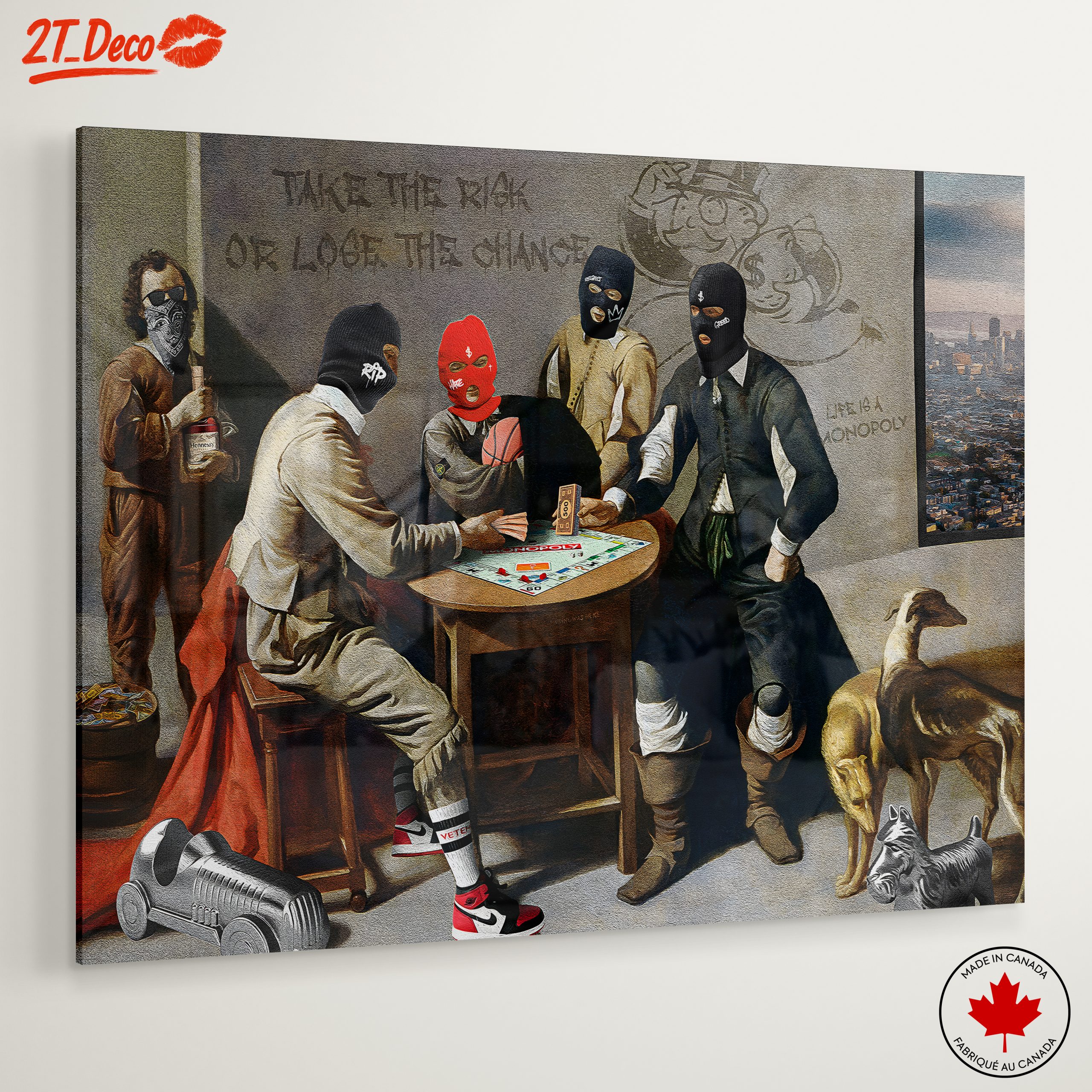Gangsters Playing Monopoly in Urban Setting - Image 6