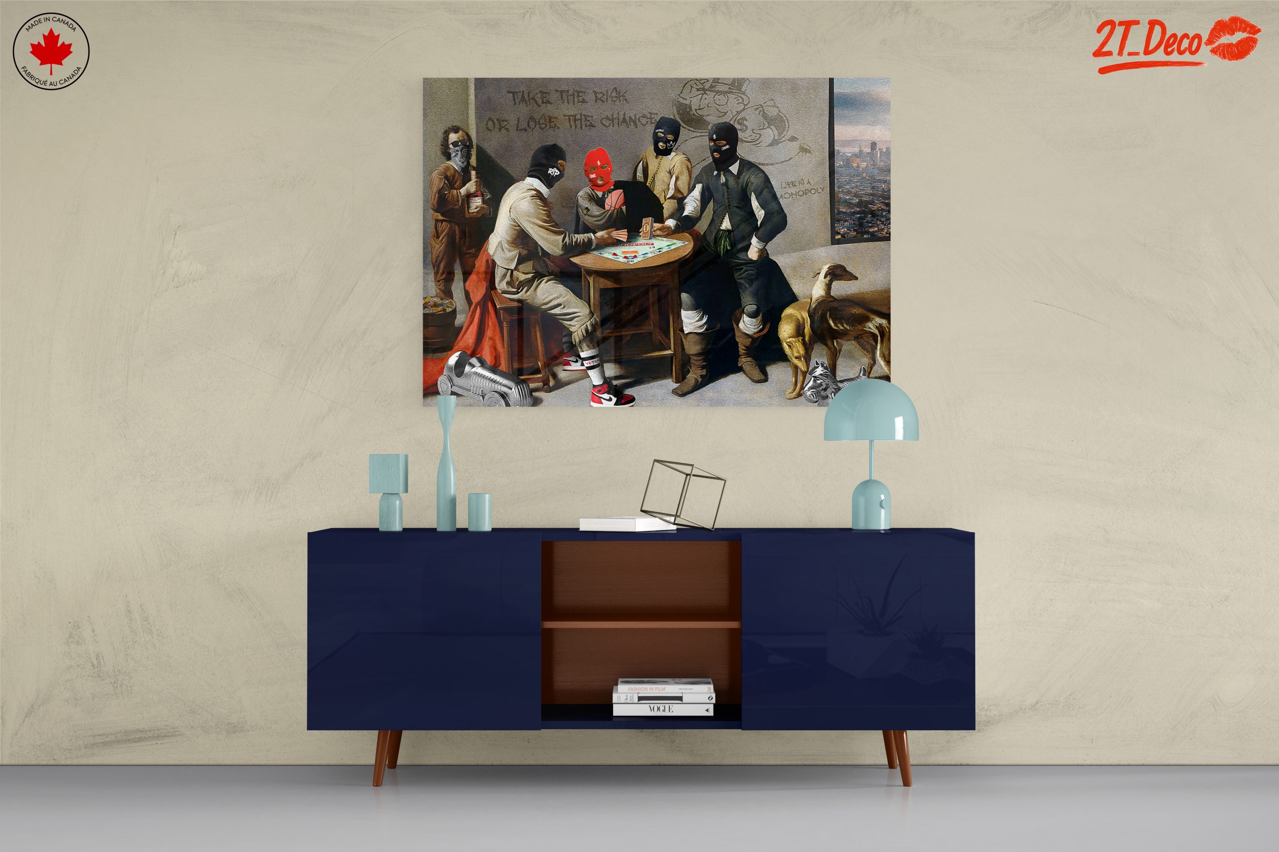 Gangsters Playing Monopoly in Urban Setting - Image 8