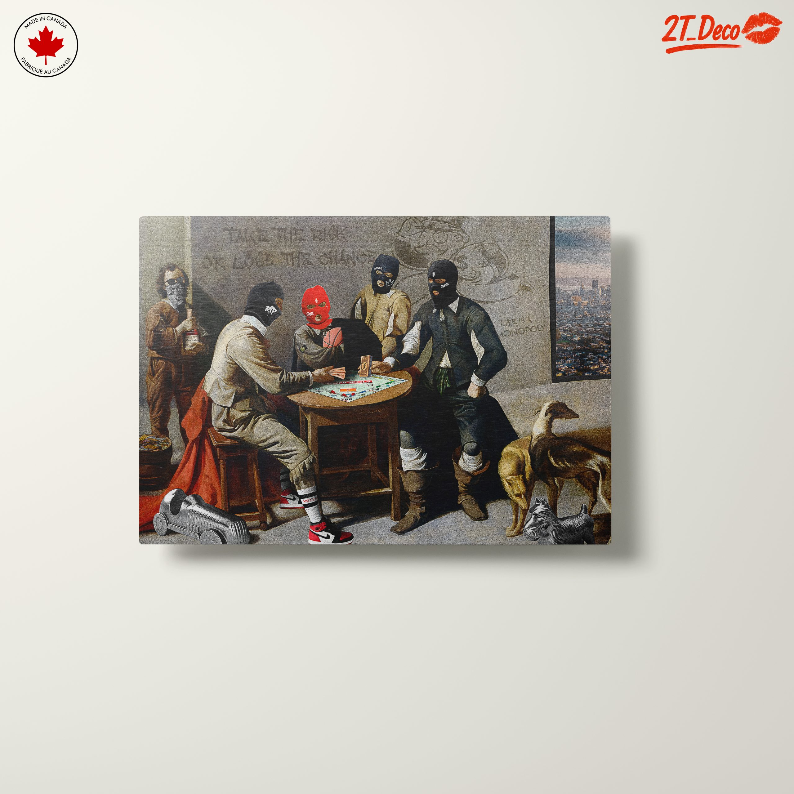 Gangsters Playing Monopoly in Urban Setting - Image 10