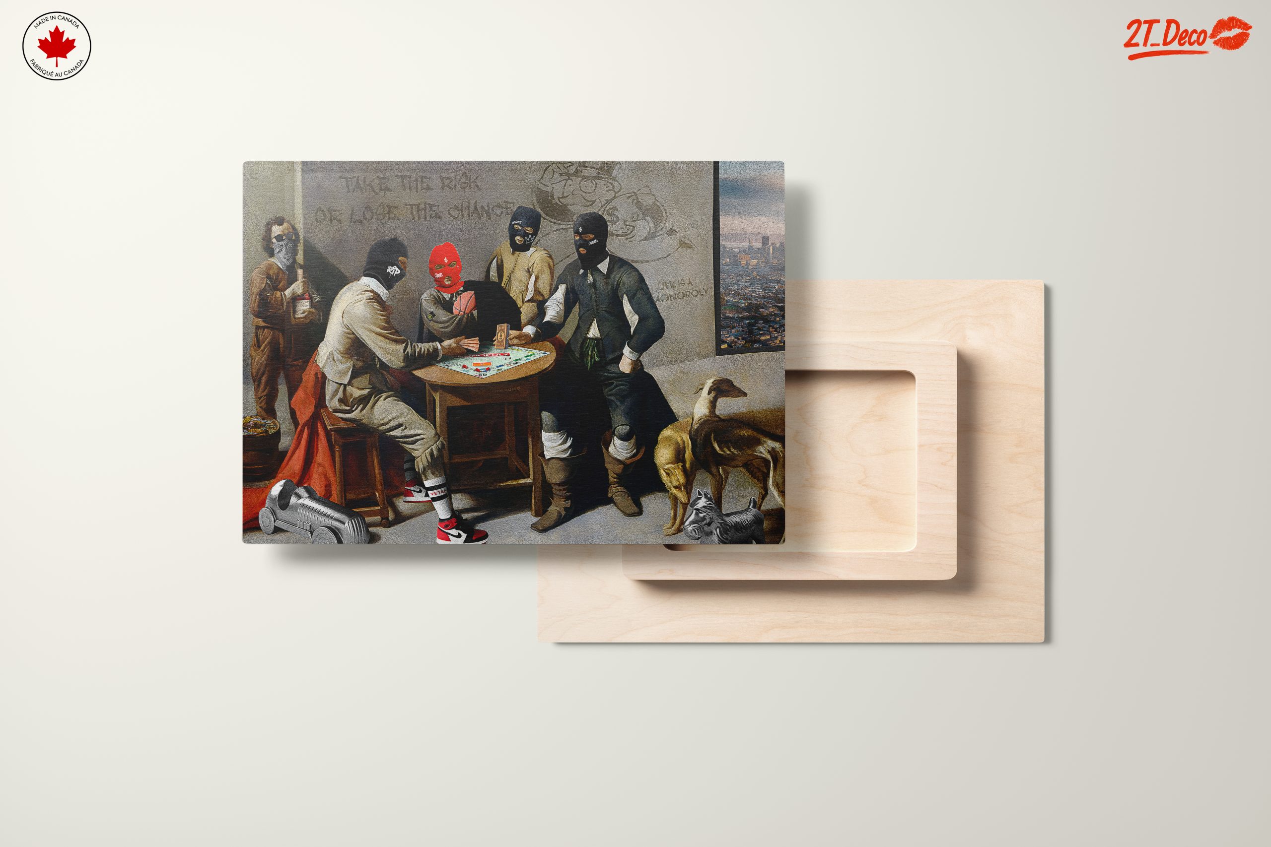 Gangsters Playing Monopoly in Urban Setting - Image 11