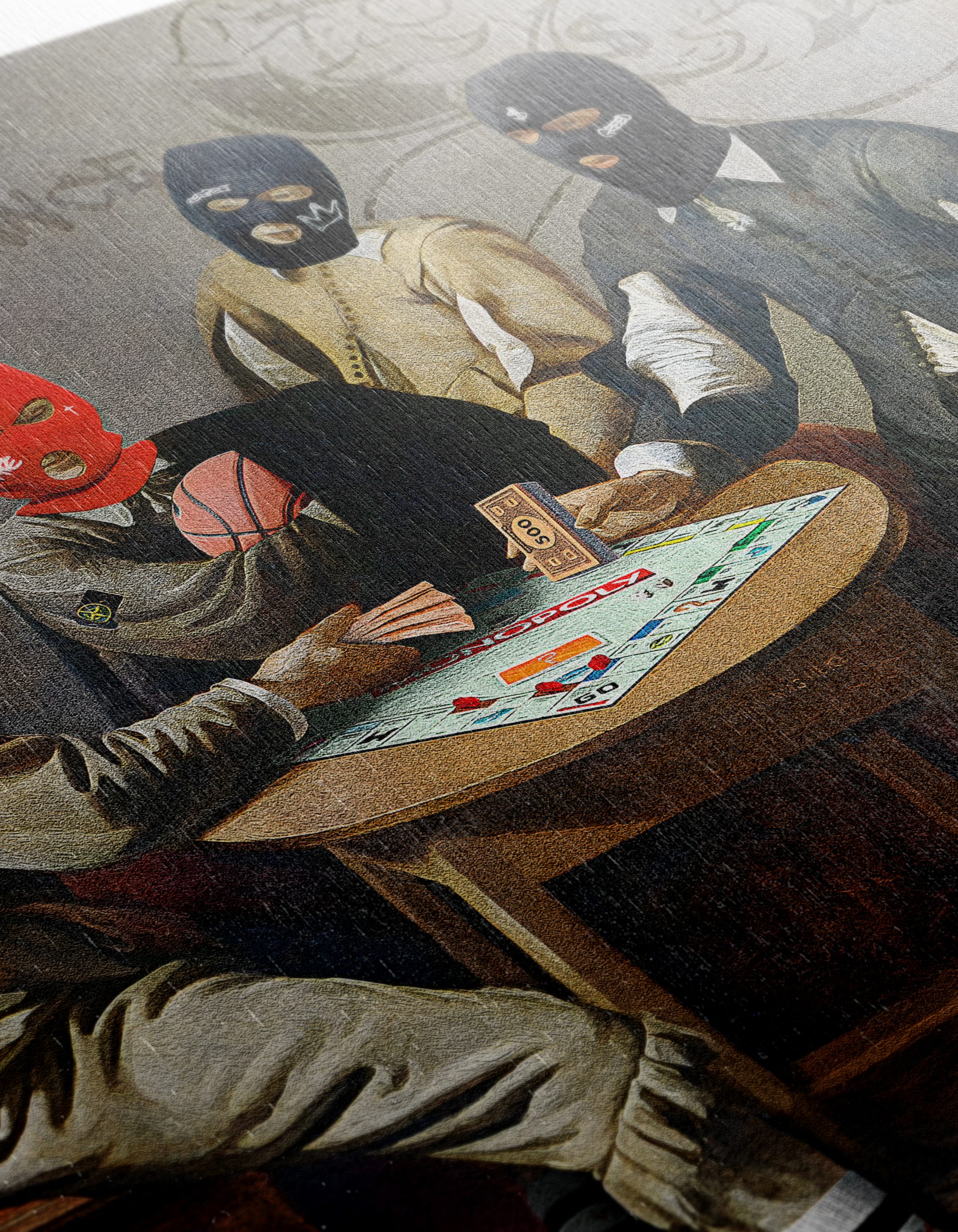 Gangsters Playing Monopoly in Urban Setting - Image 12