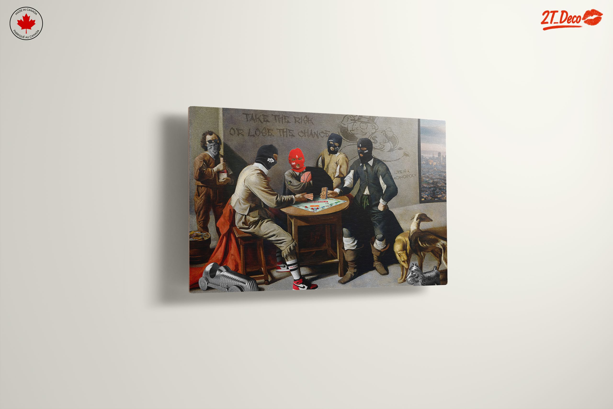 Gangsters Playing Monopoly in Urban Setting - Image 13