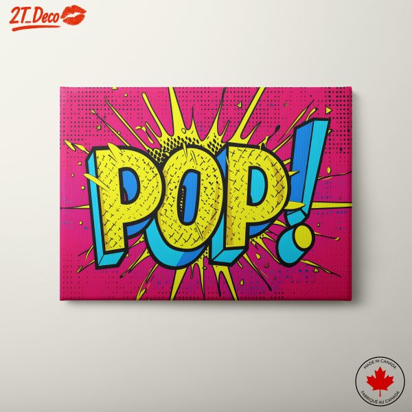Bold Pop Art Style Illustration