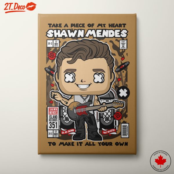 Shawn Mendes Funko Character Art