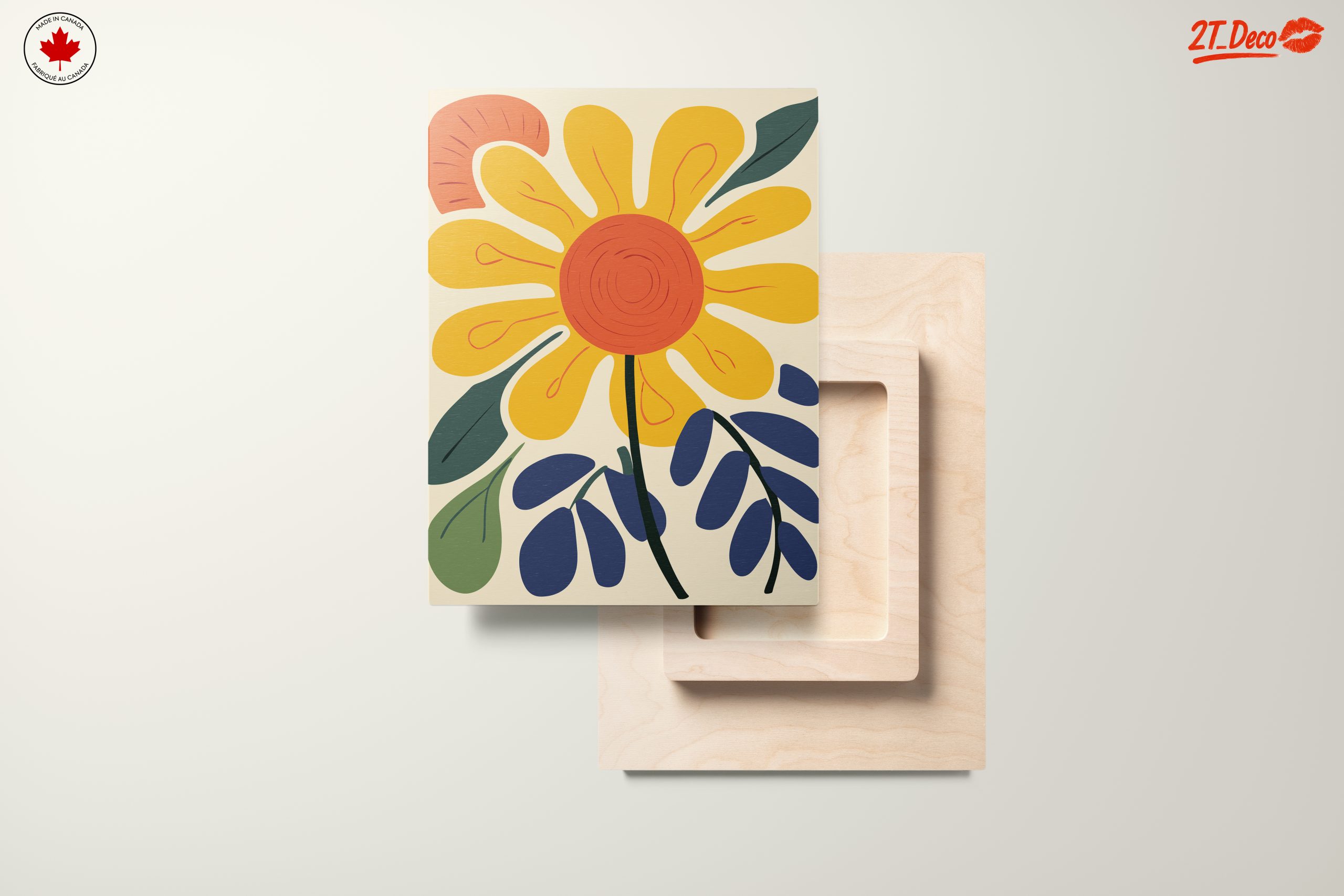 Vibrant Botanical Abstract Flower Art 5 - Image 11