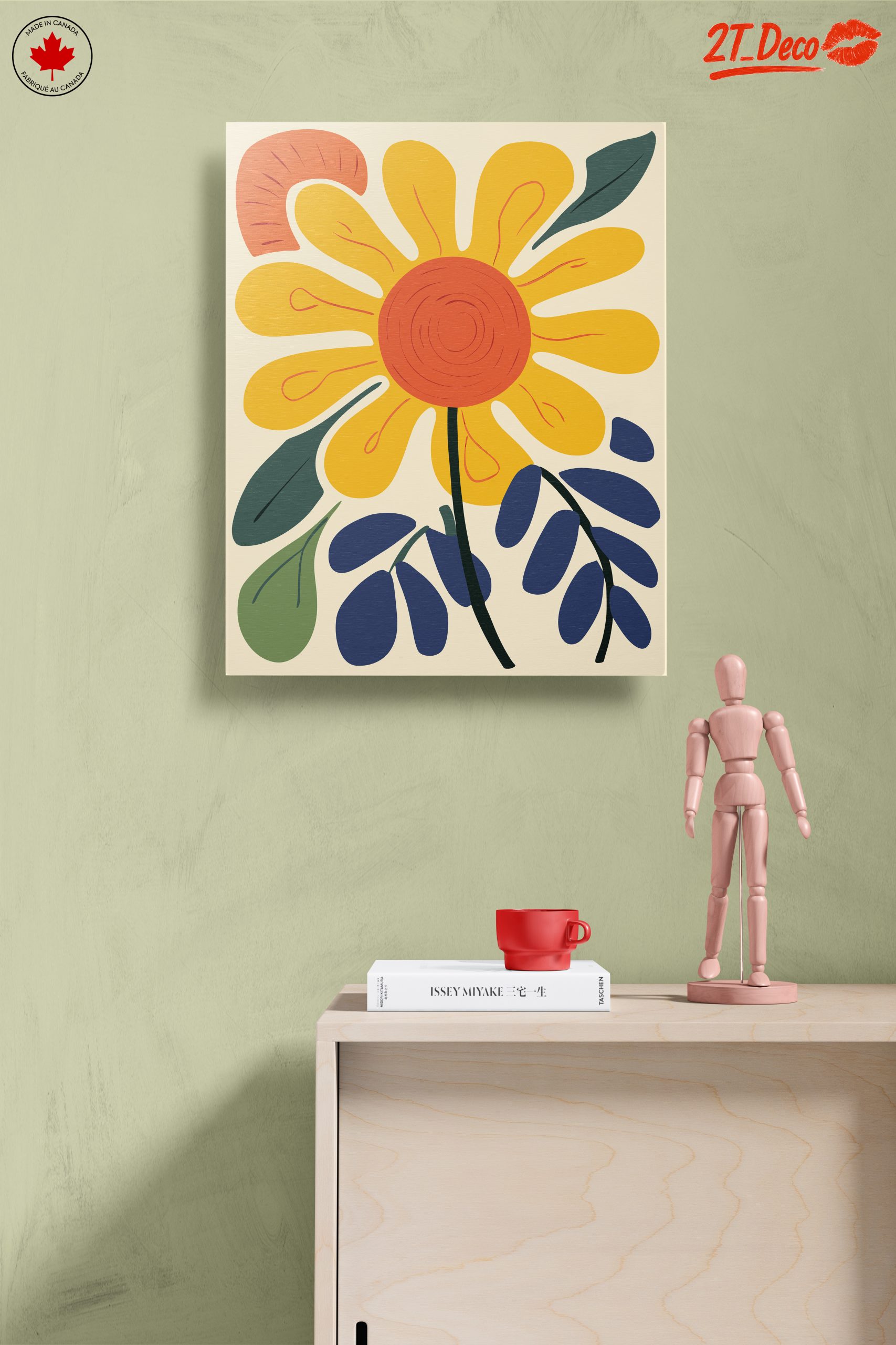 Vibrant Botanical Abstract Flower Art 5 - Image 14