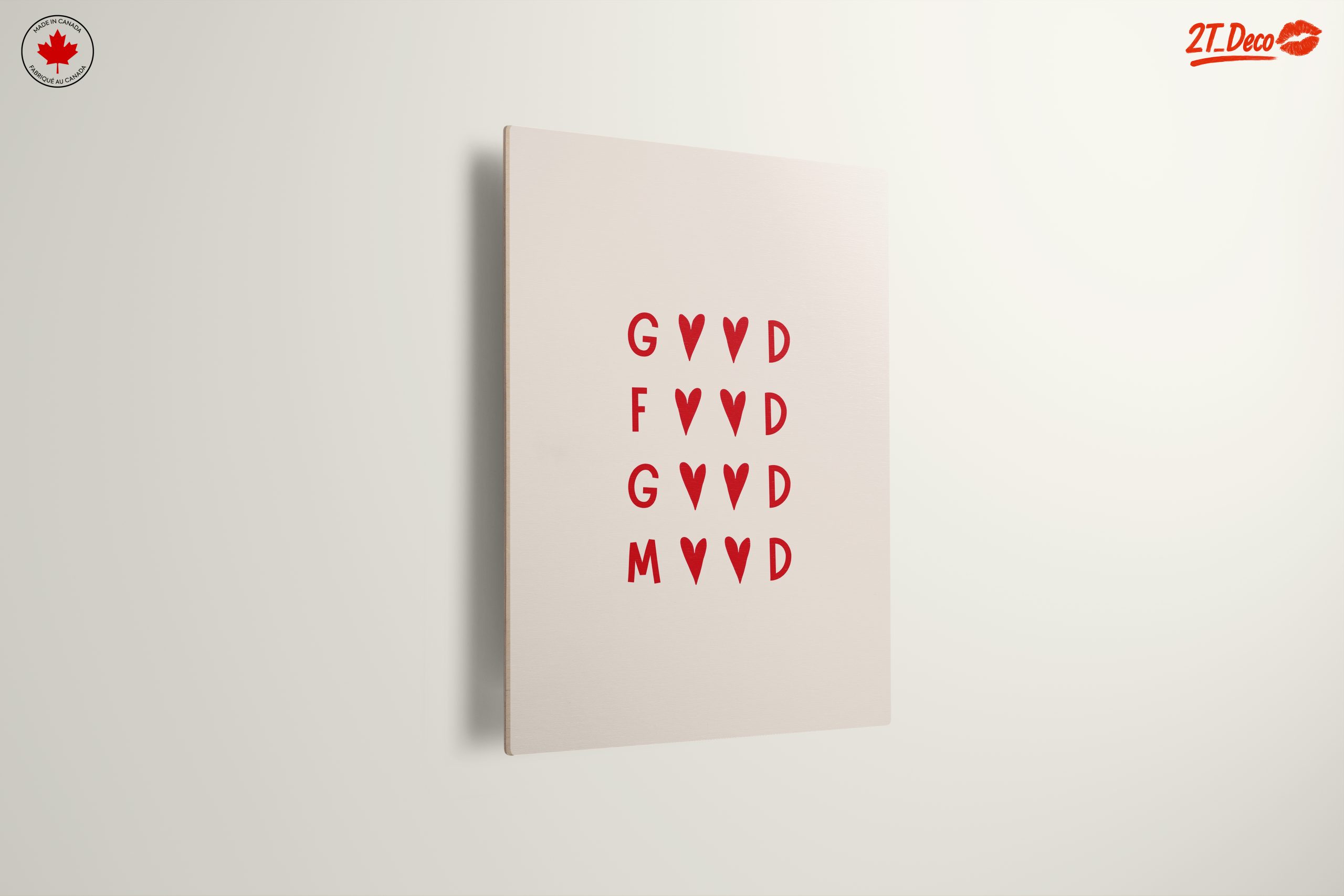 Good Food Good Mood Typography Art - Image 13
