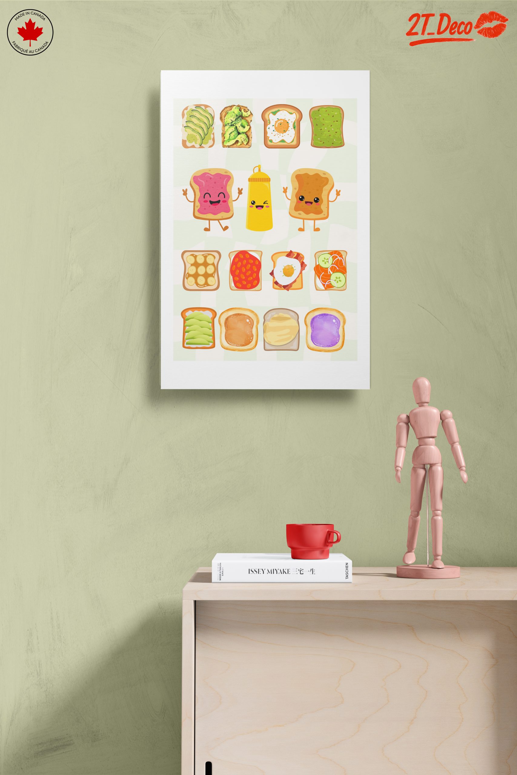 Playful Food Characters Illustration - Image 14