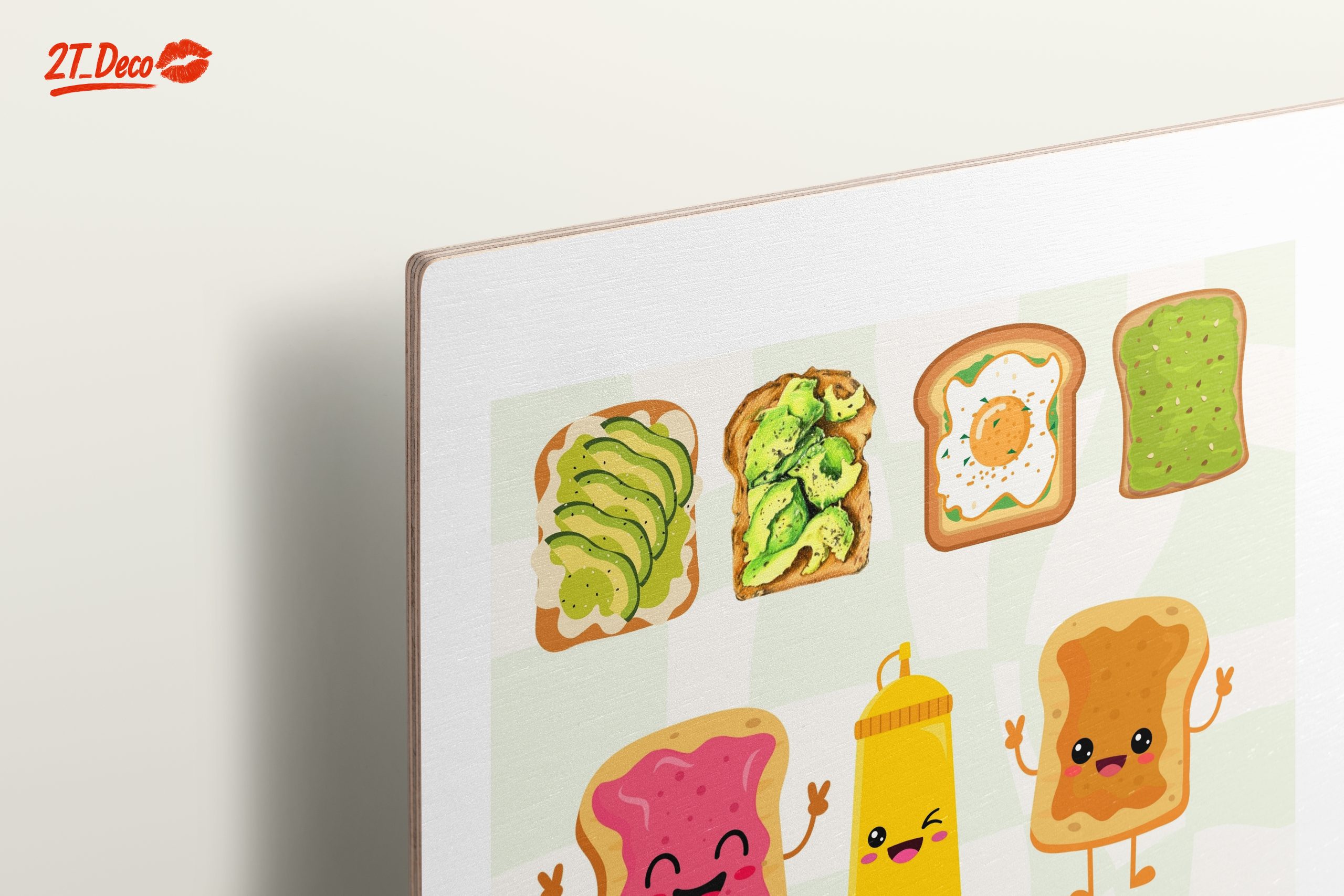 Playful Food Characters Illustration - Image 15