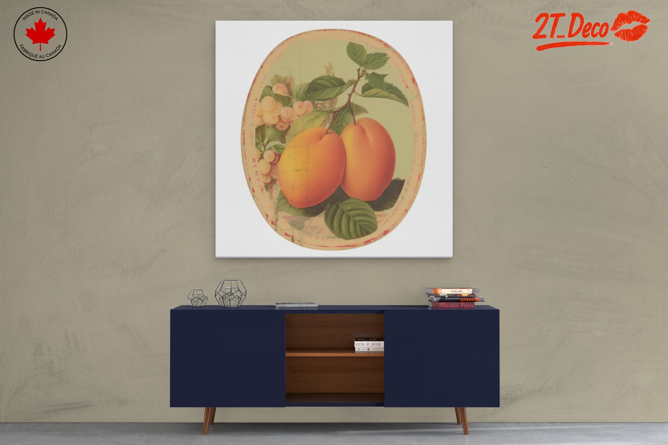 Elegant Abstract Fruit Still Life - Image 3