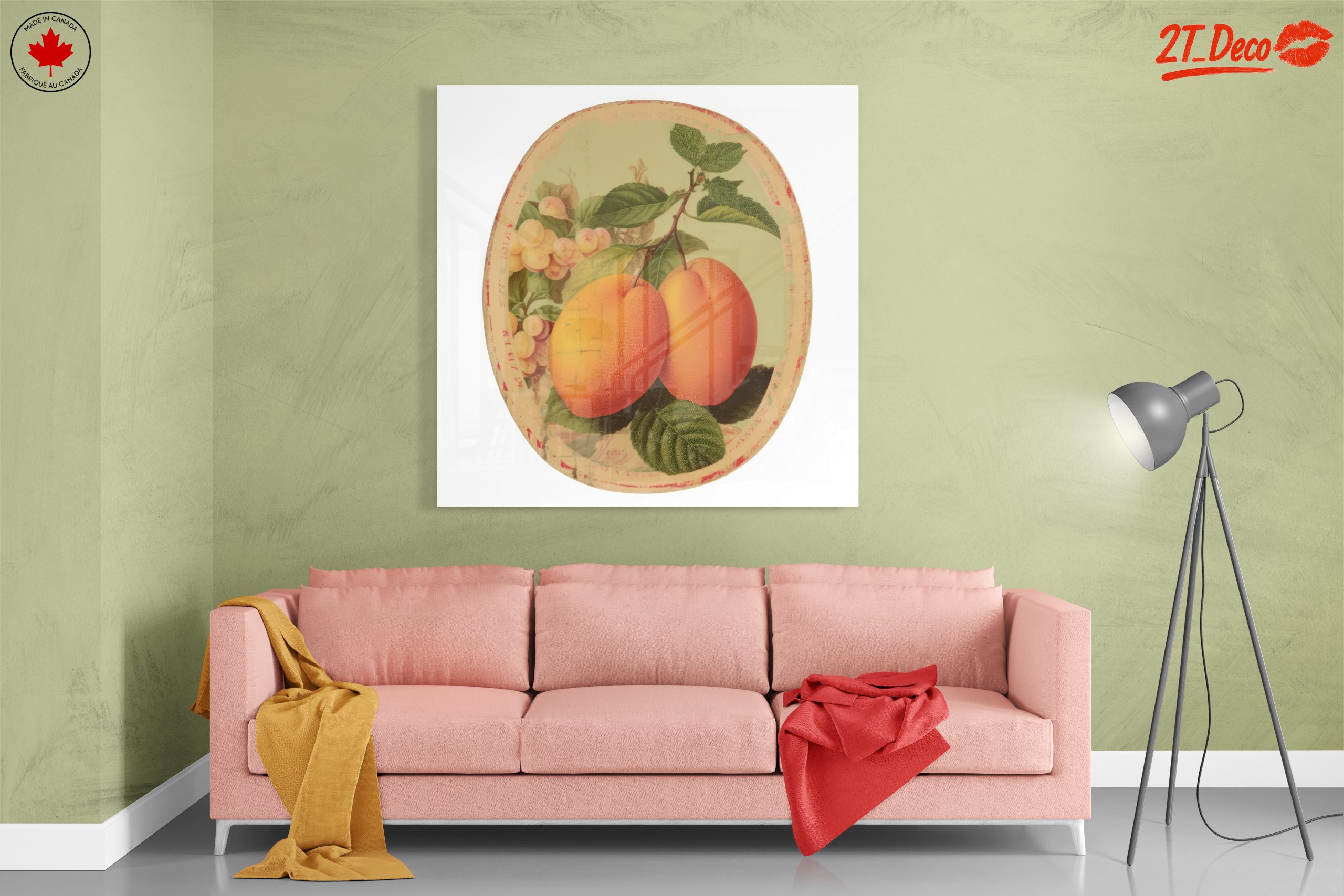 Elegant Abstract Fruit Still Life - Image 7