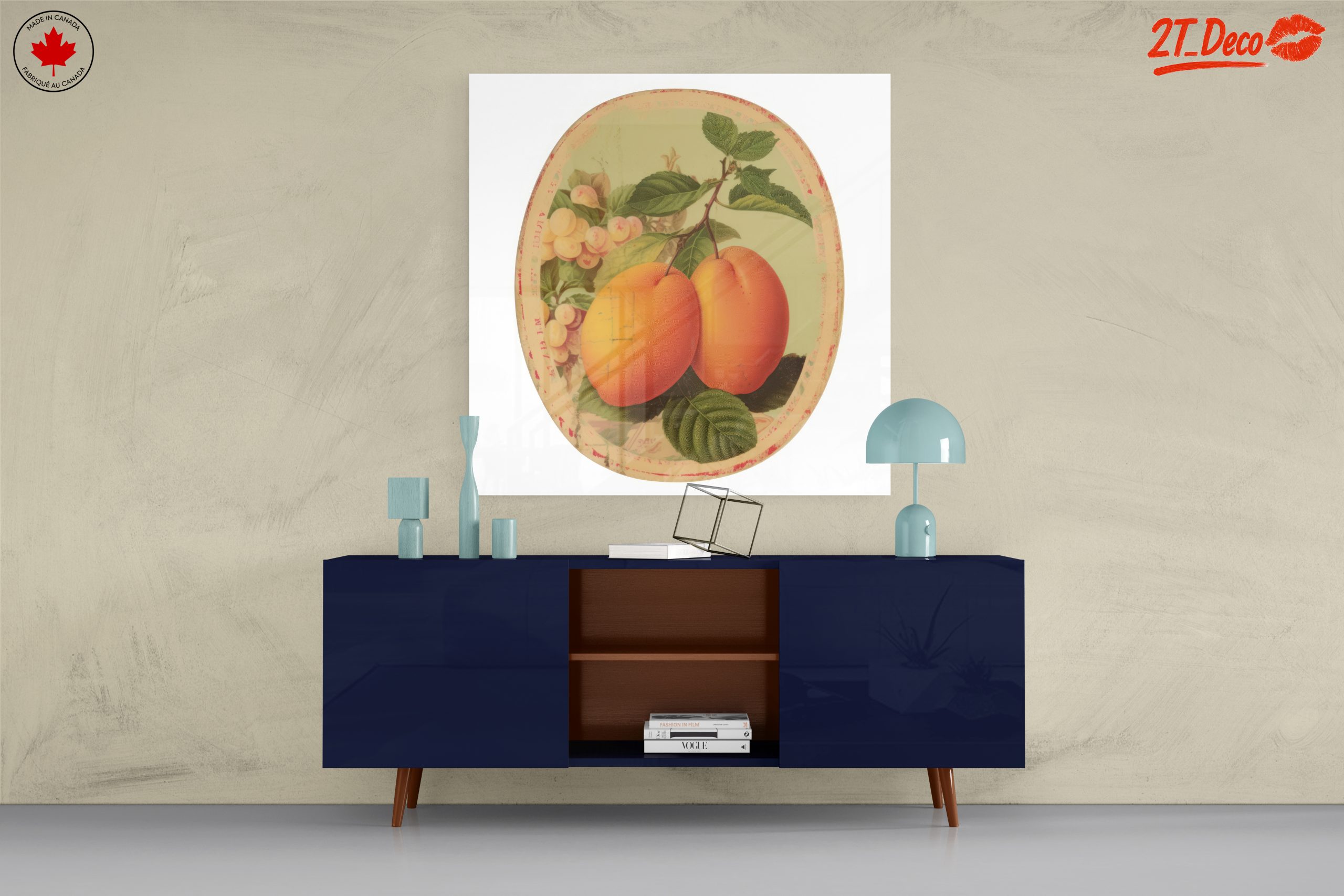 Elegant Abstract Fruit Still Life - Image 8