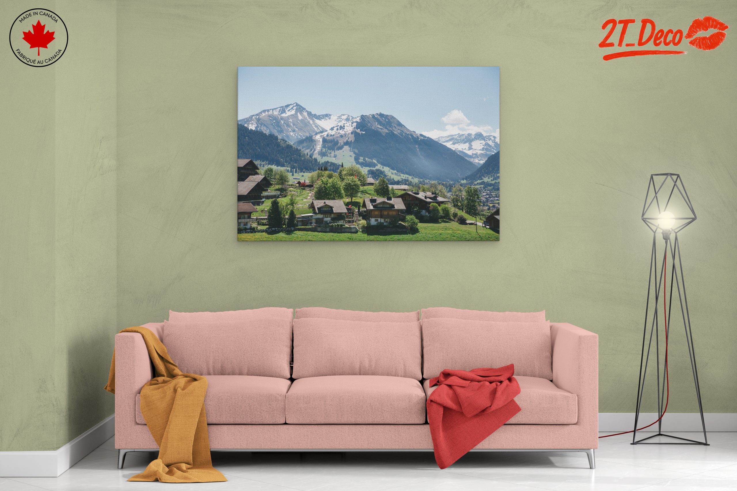 Stunning Mountain Landscape Art for Nature Lovers - Image 2