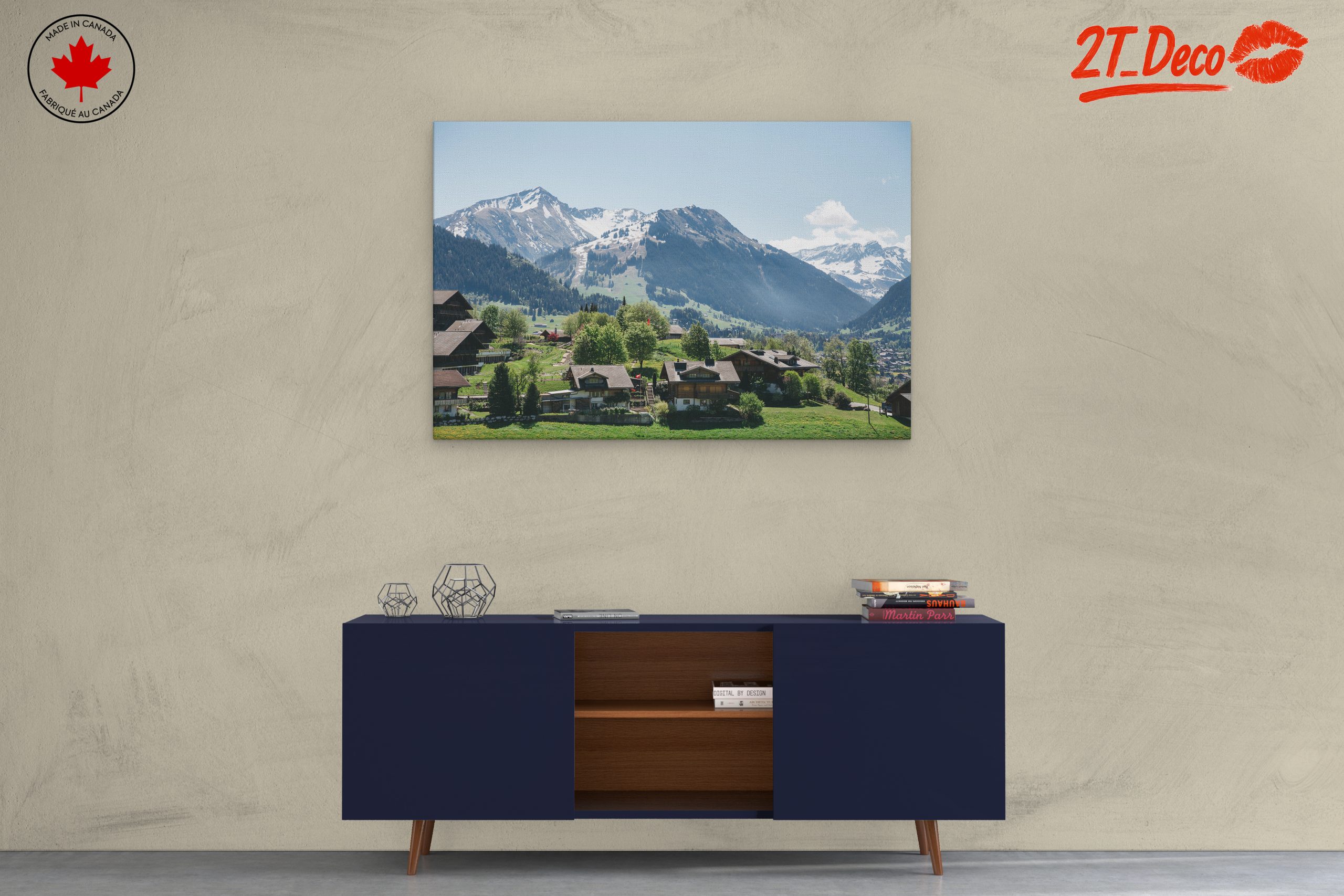 Stunning Mountain Landscape Art for Nature Lovers - Image 3
