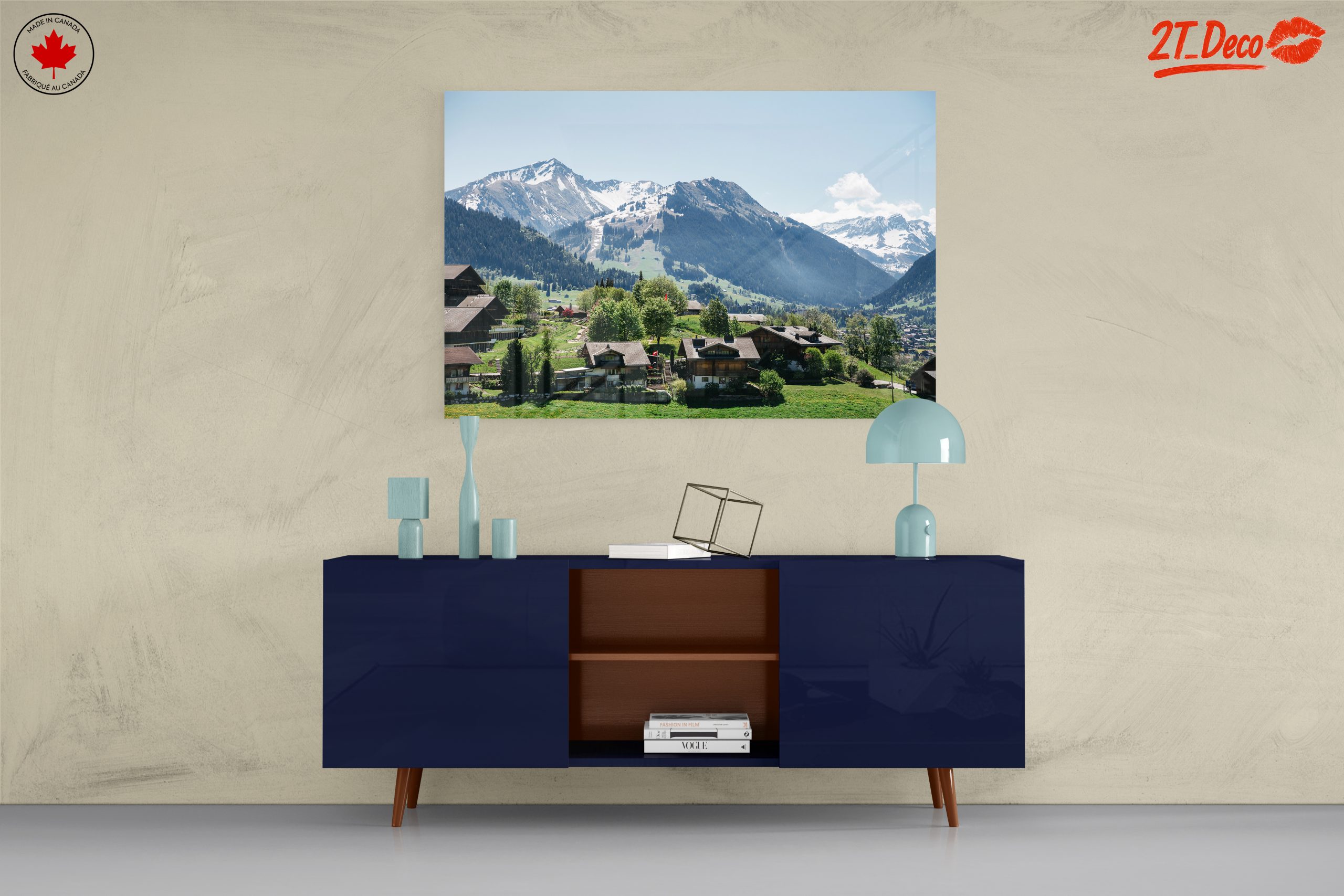 Stunning Mountain Landscape Art for Nature Lovers - Image 8