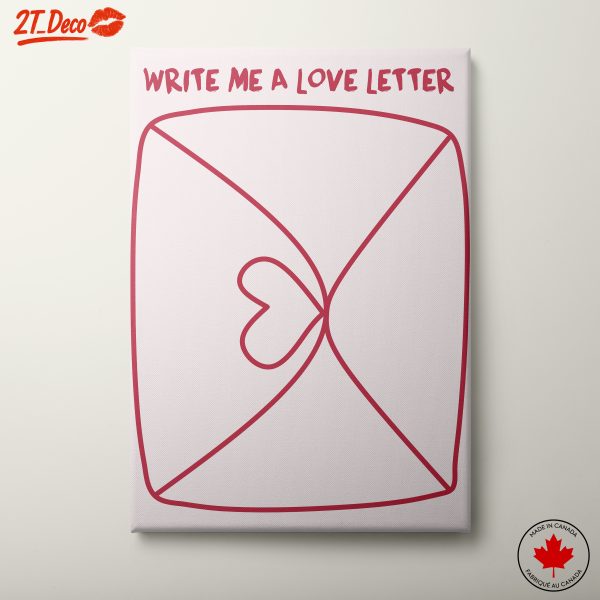 Write Me A Love Letter Art