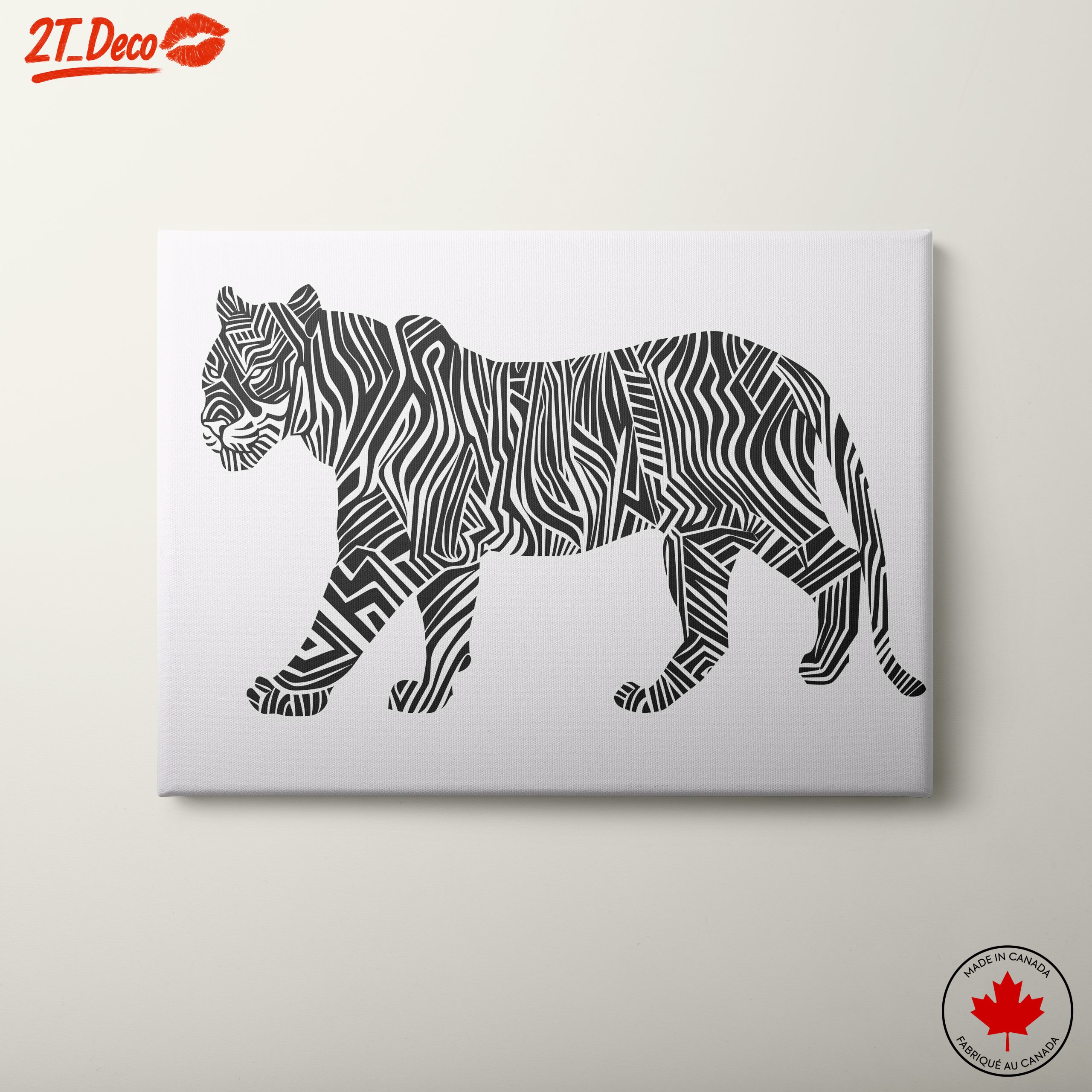 Stylized Tiger Character Art 2