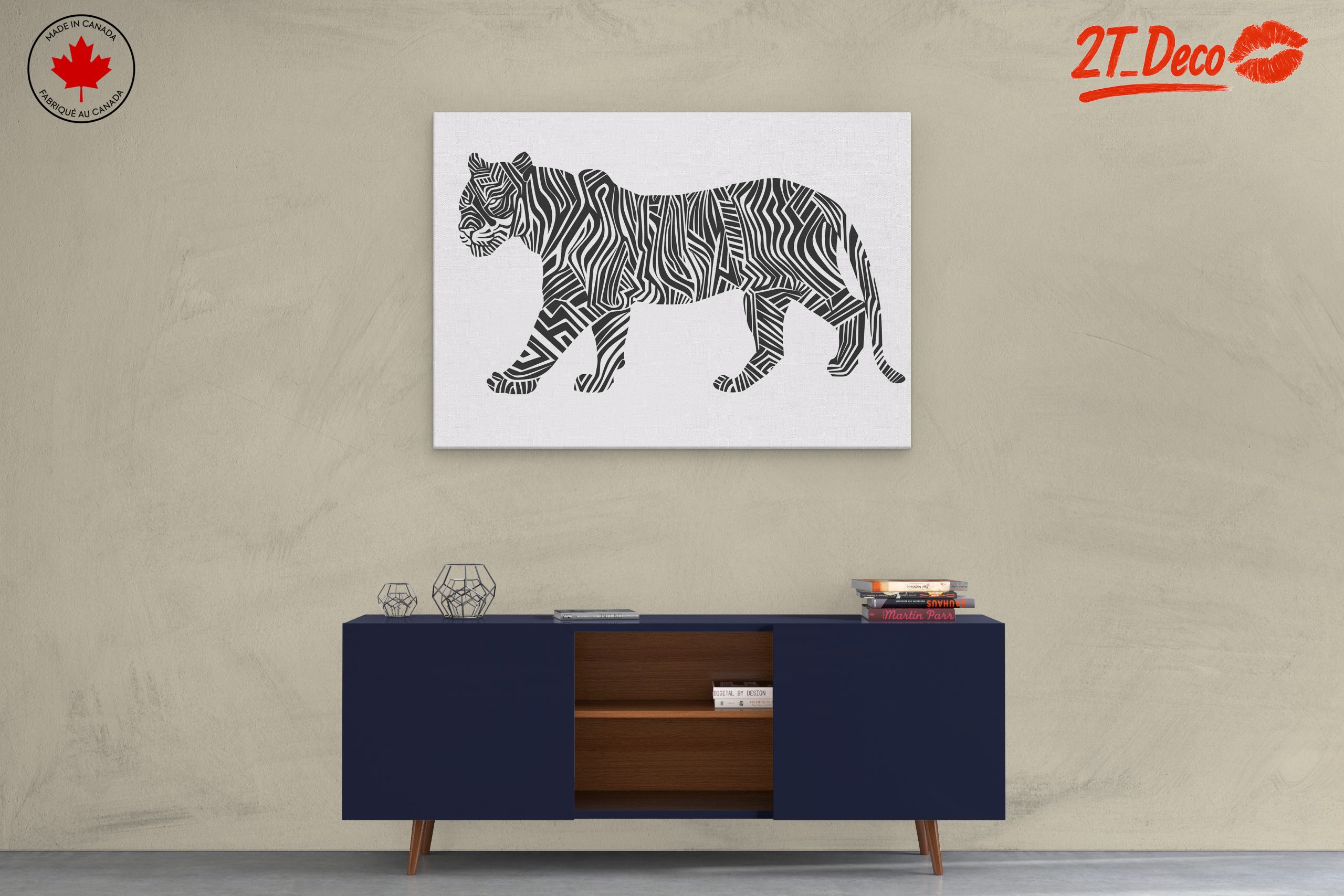 Stylized Tiger Character Art 2 - Image 3
