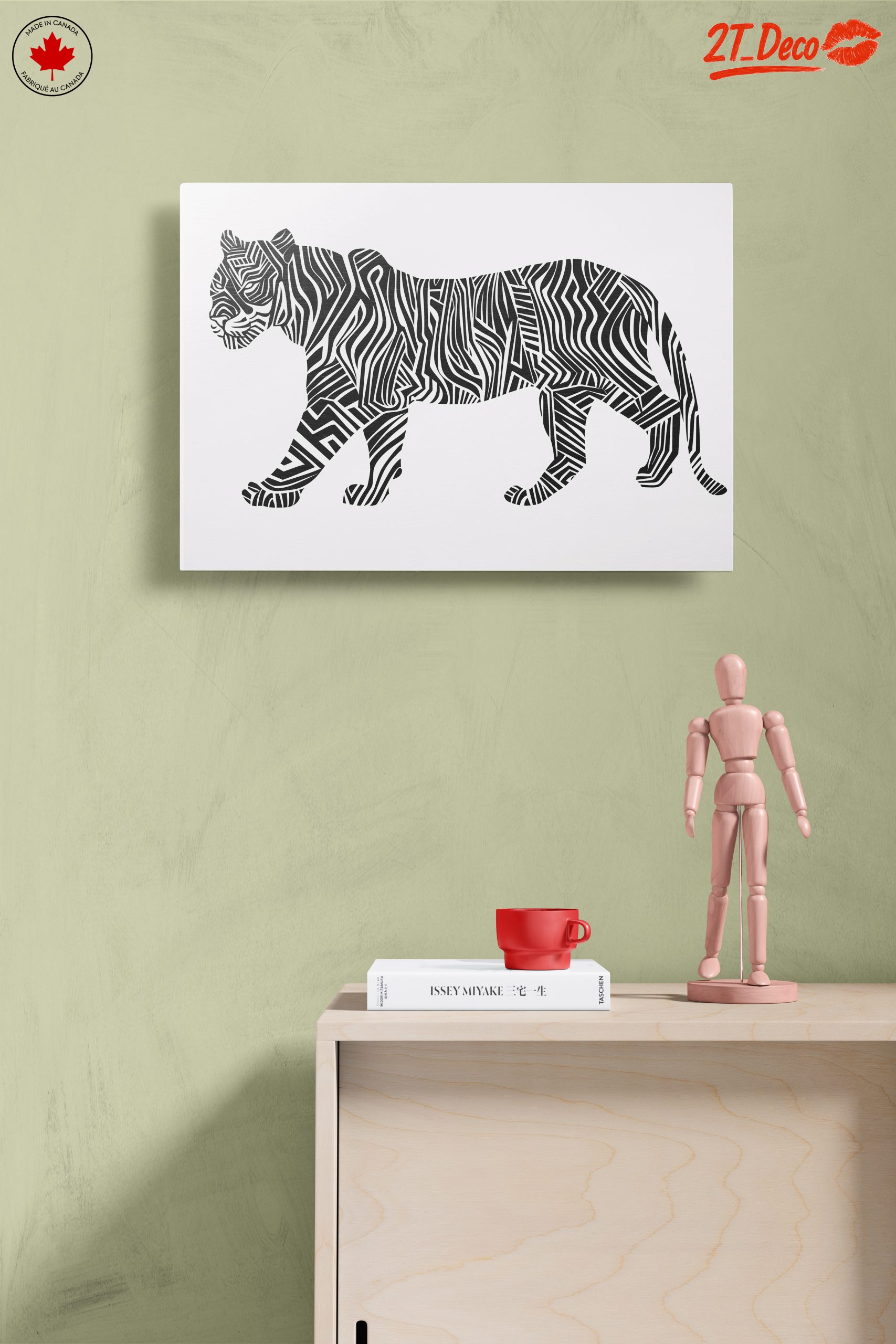 Stylized Tiger Character Art 2 - Image 14