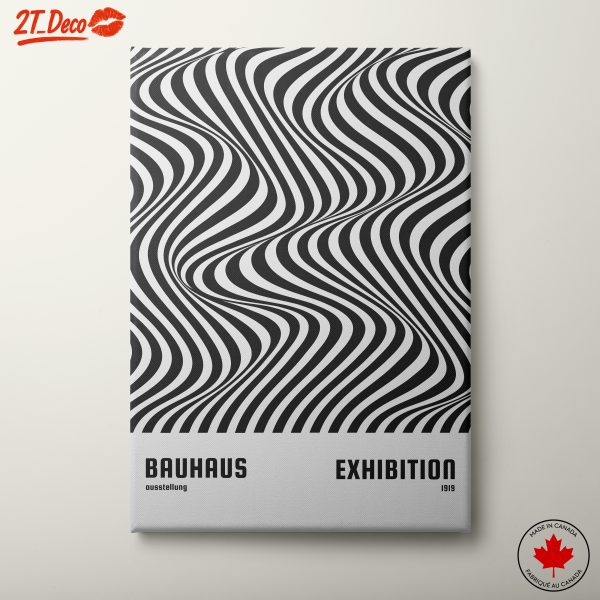 Bauhaus Exhibition Wave Art
