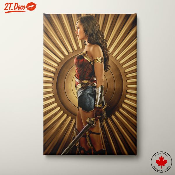 Wonder Woman Art Featuring Iconic Heroine