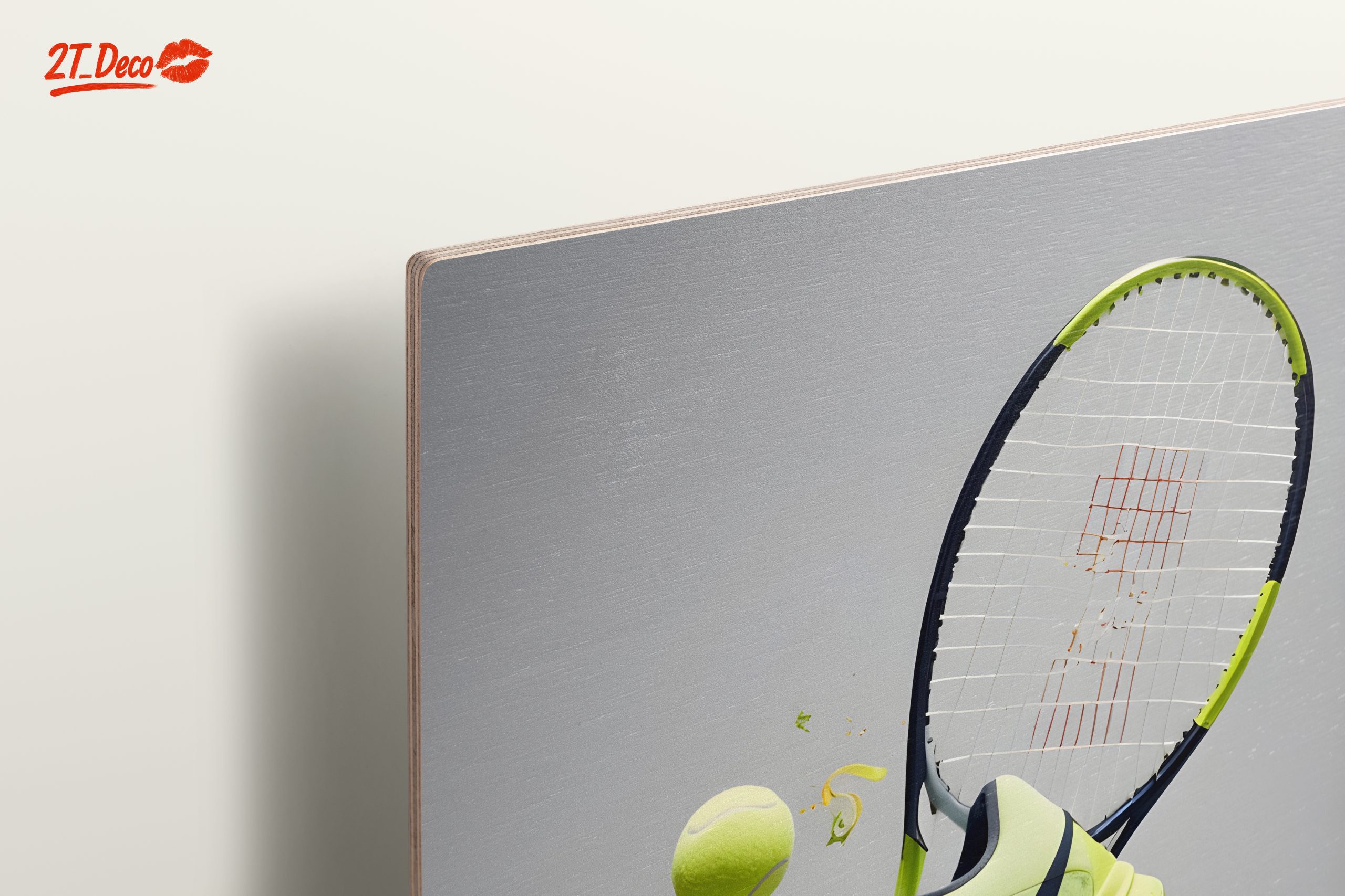 Dynamic Nike Tennis Shoe and Balls - Image 15