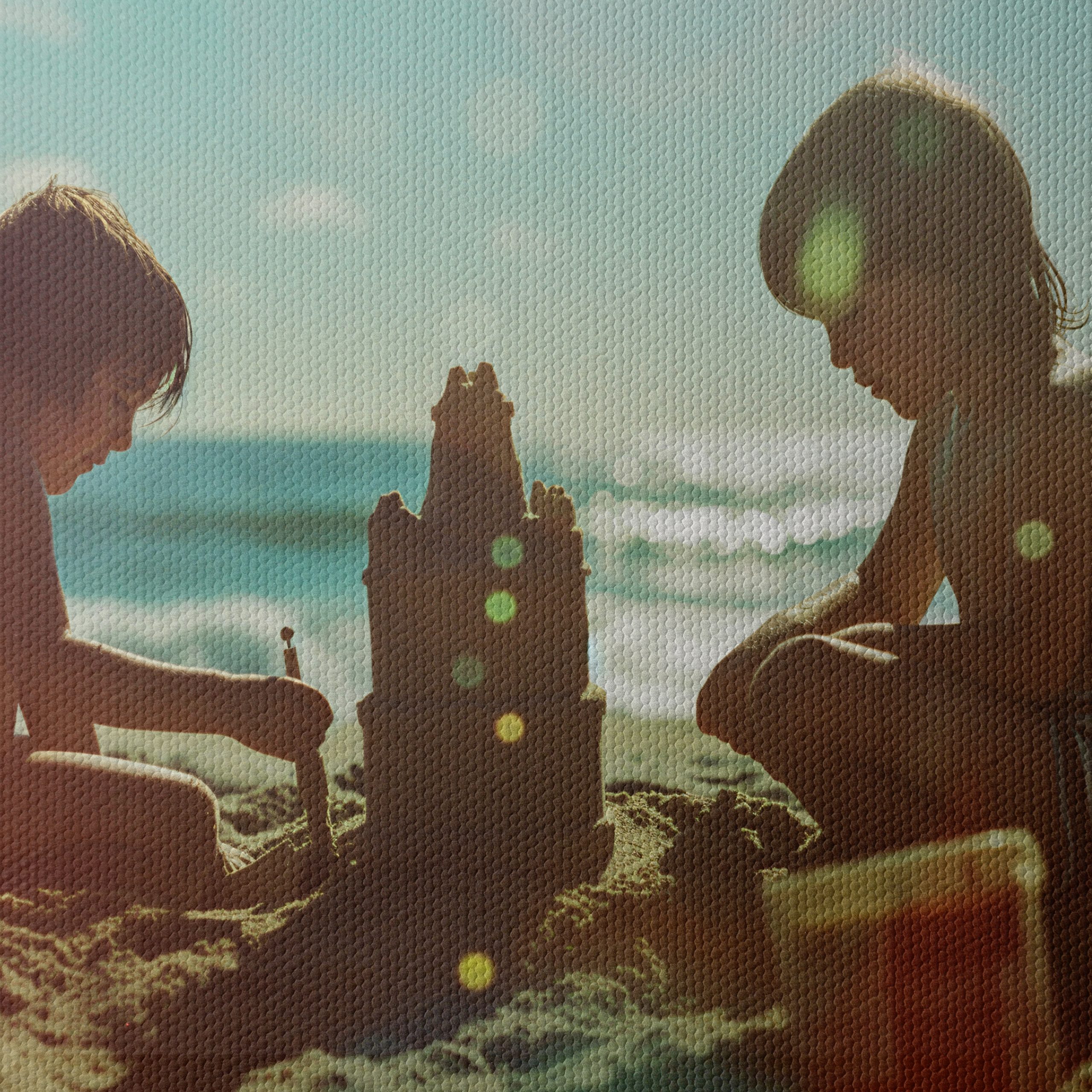 Children Playing at the Beach - Image 4