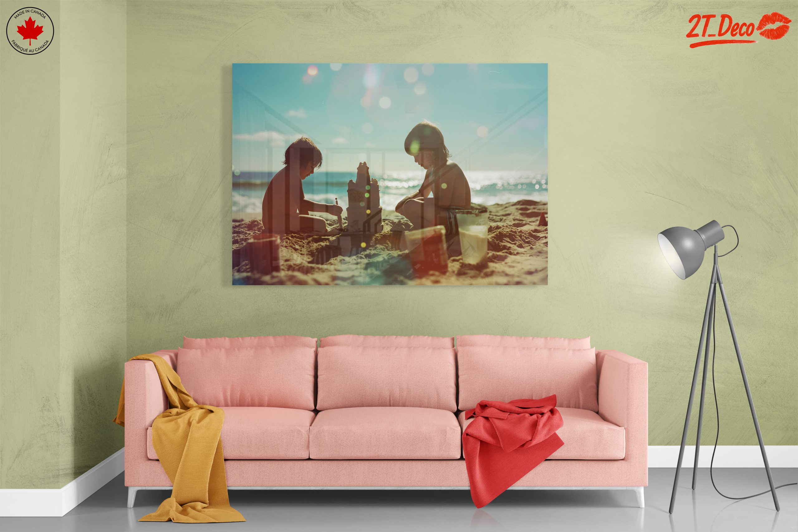 Children Playing at the Beach - Image 7