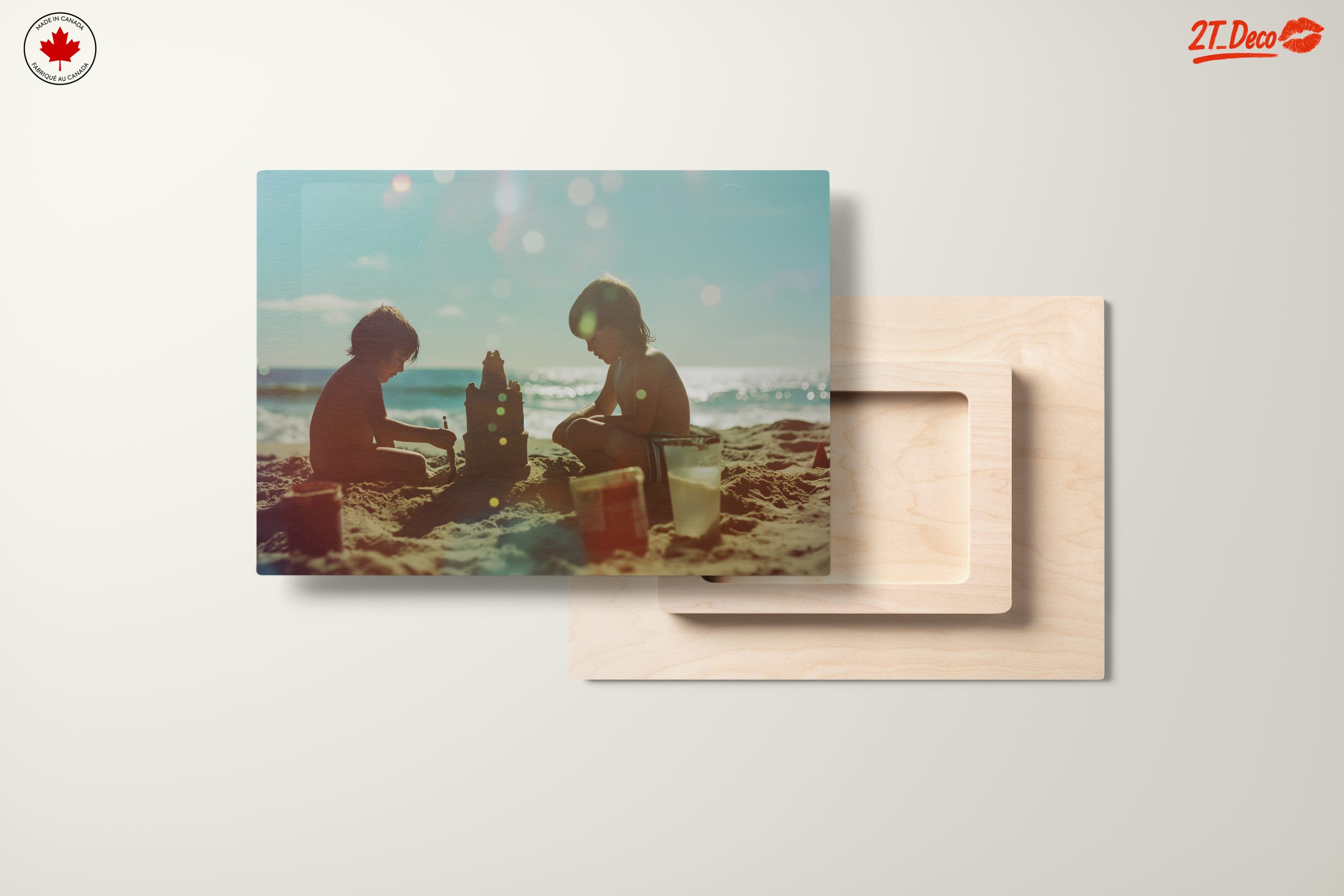 Children Playing at the Beach - Image 11