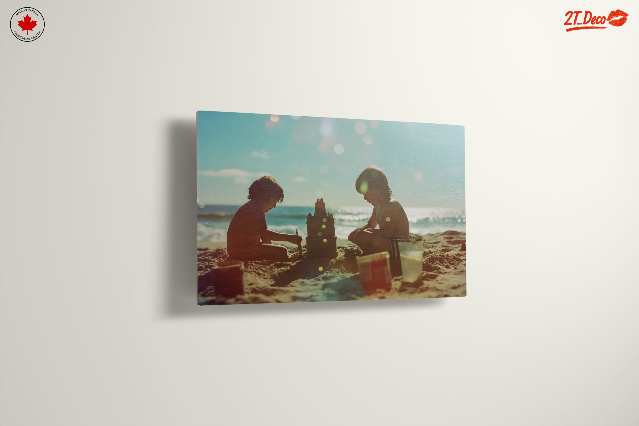 Children Playing at the Beach - Image 13