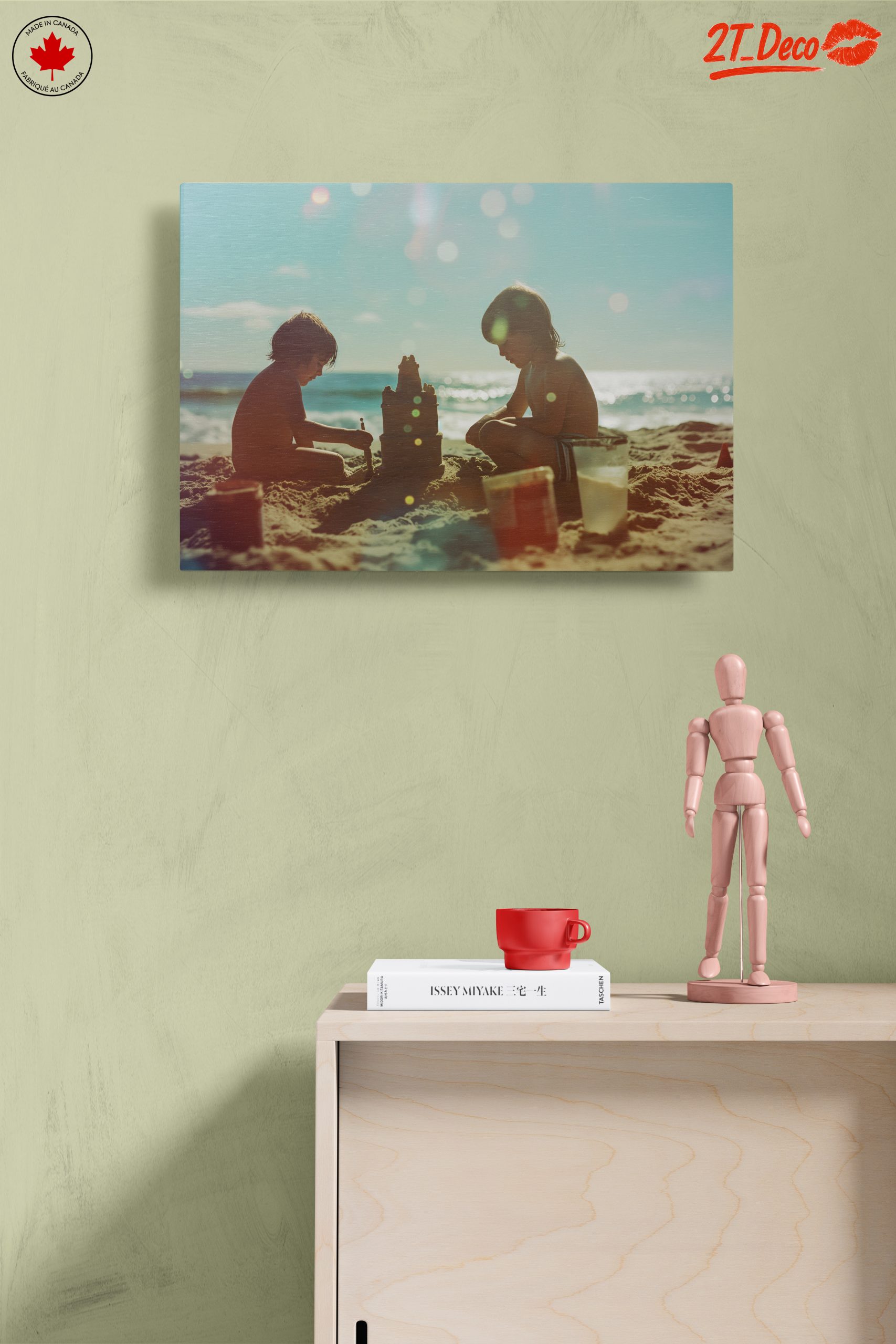 Children Playing at the Beach - Image 14