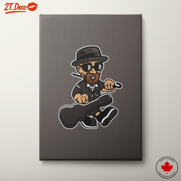 Cool Musical Character Art Design