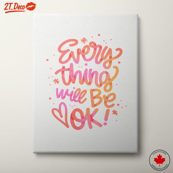 Vibrant Motivational Typography Design