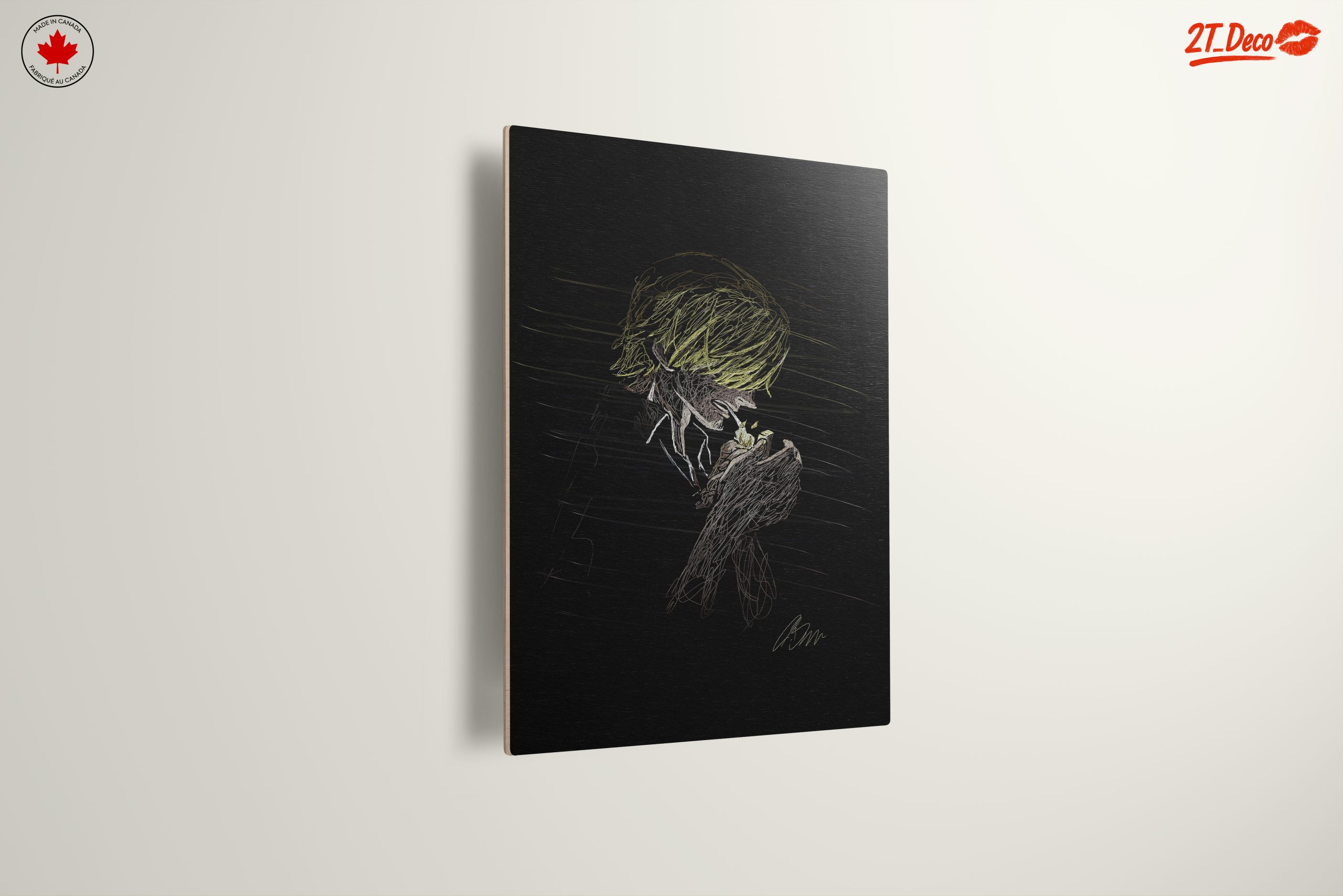 Stylized Character Artwork of Emotional Interaction - Image 13