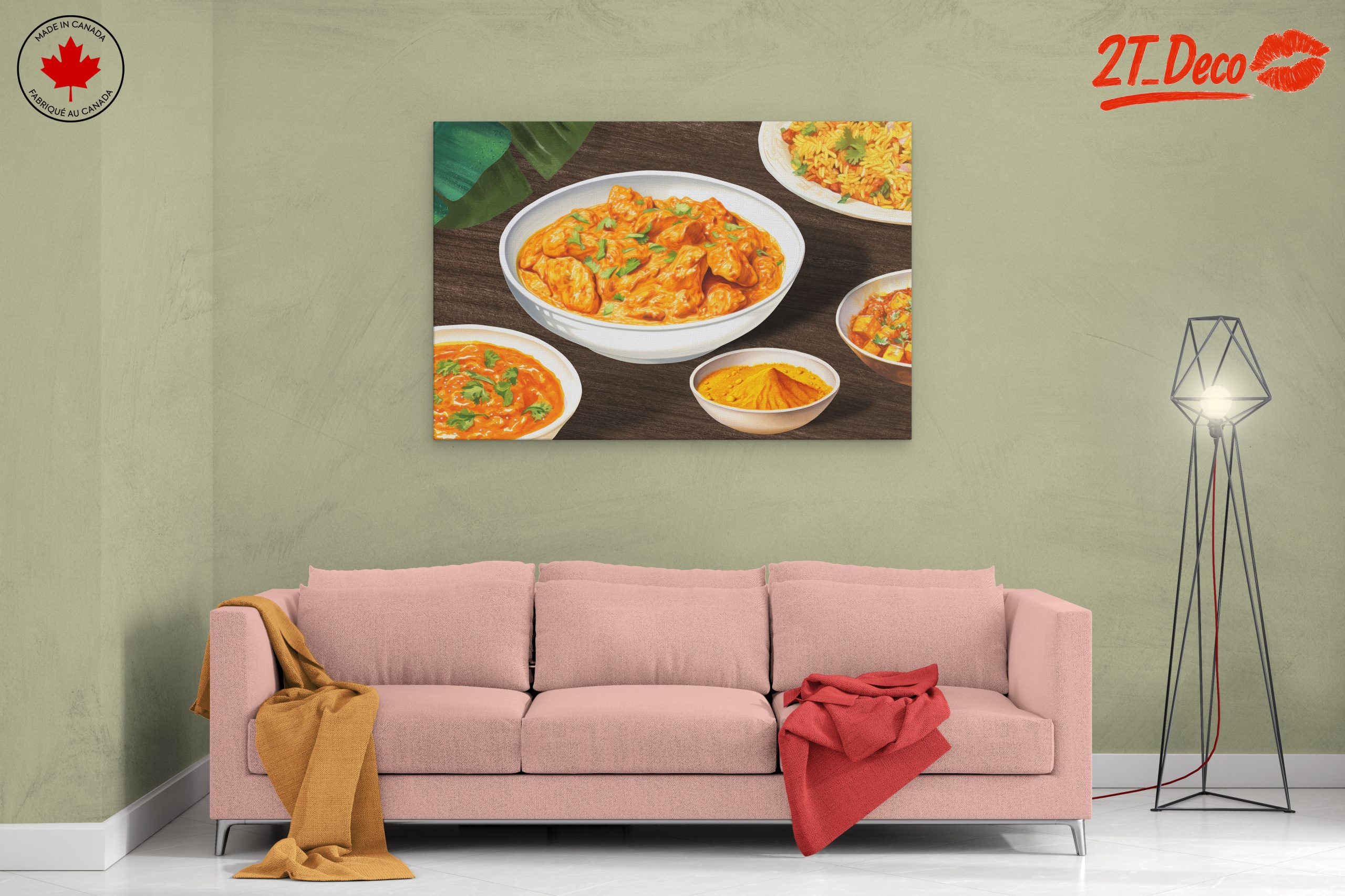 Delicious Abstract Food Illustration - Image 2
