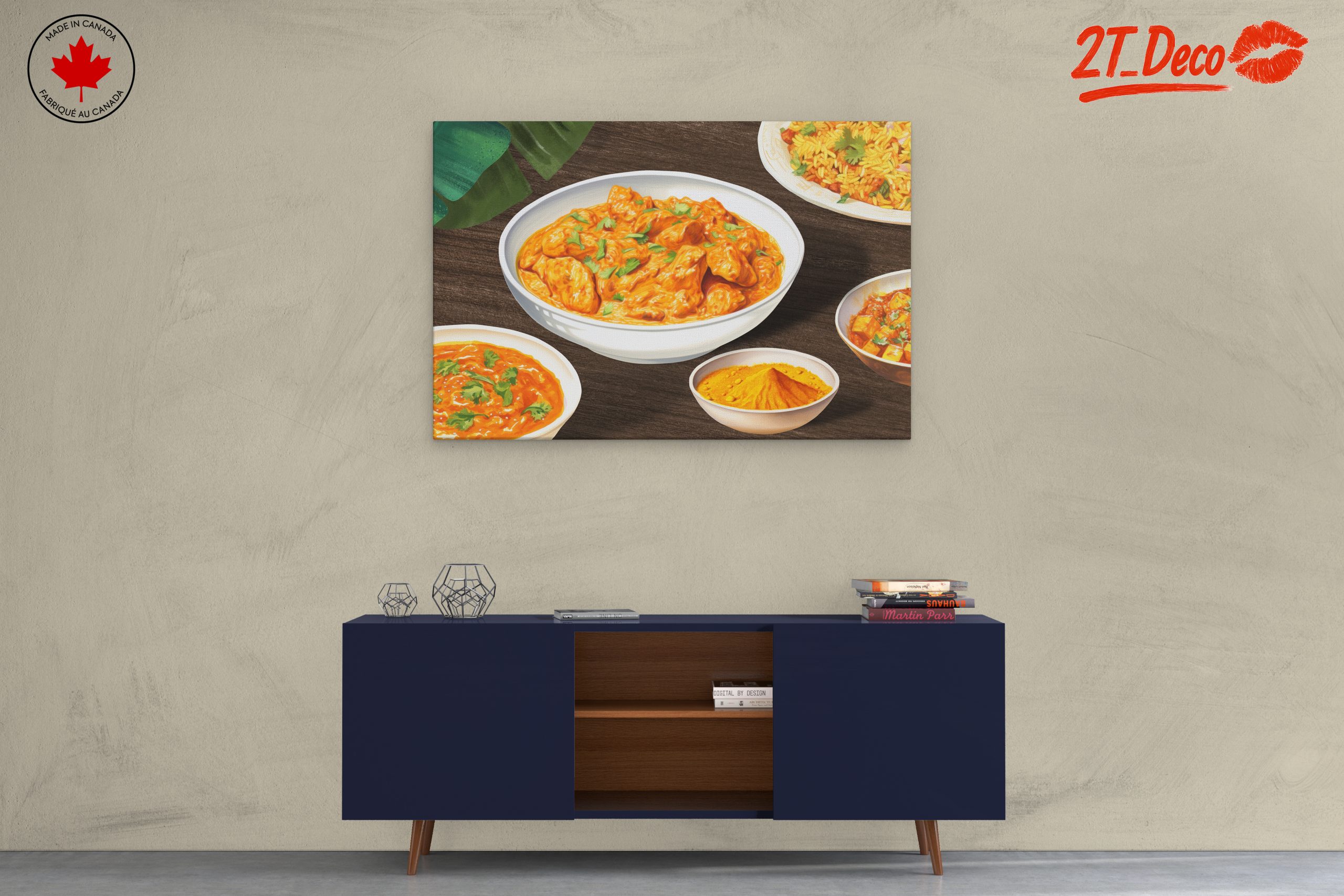 Delicious Abstract Food Illustration - Image 3