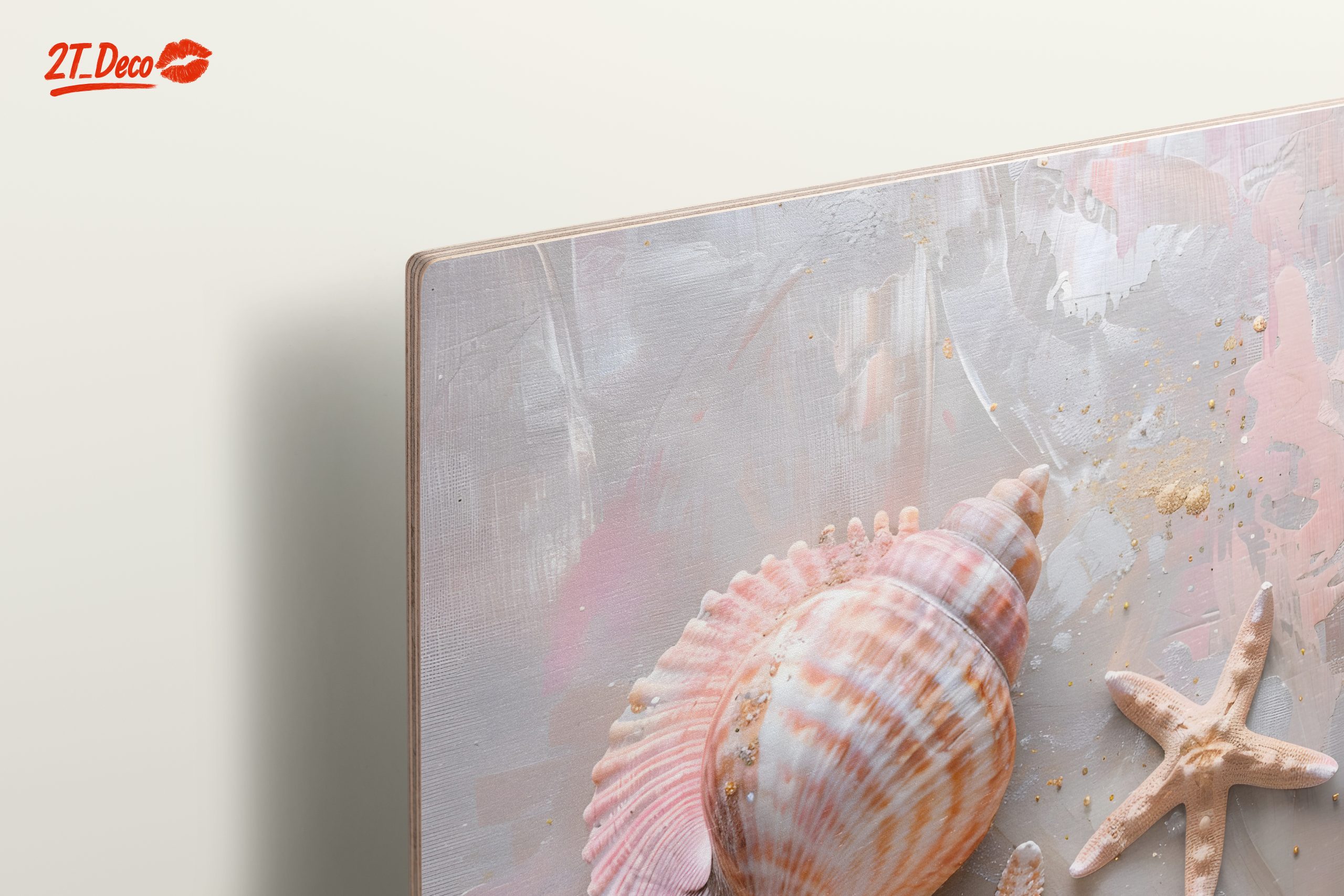 Elegant Shells and Starfish Art - Image 15