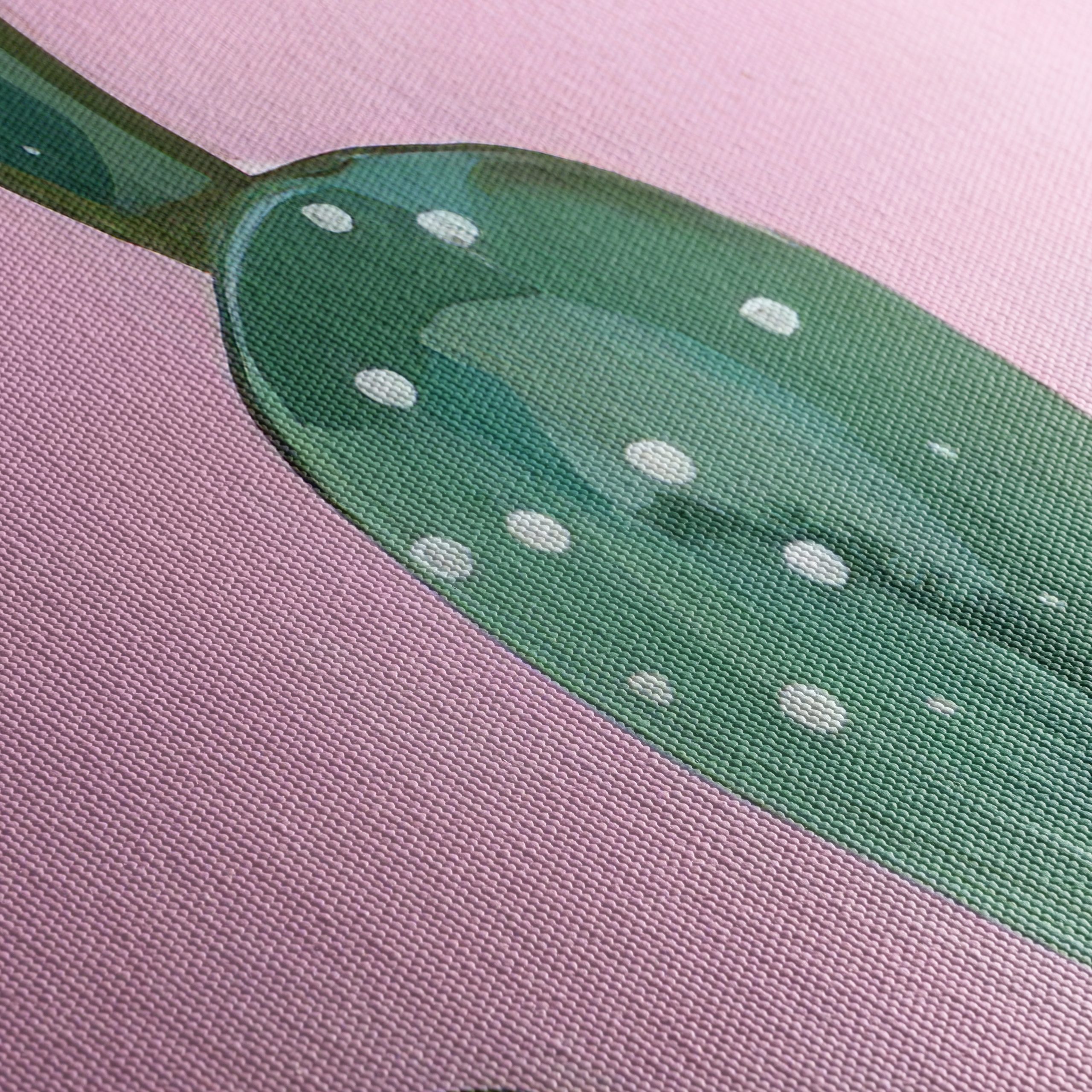 Vibrant Cactus in Pink Background - Image 5
