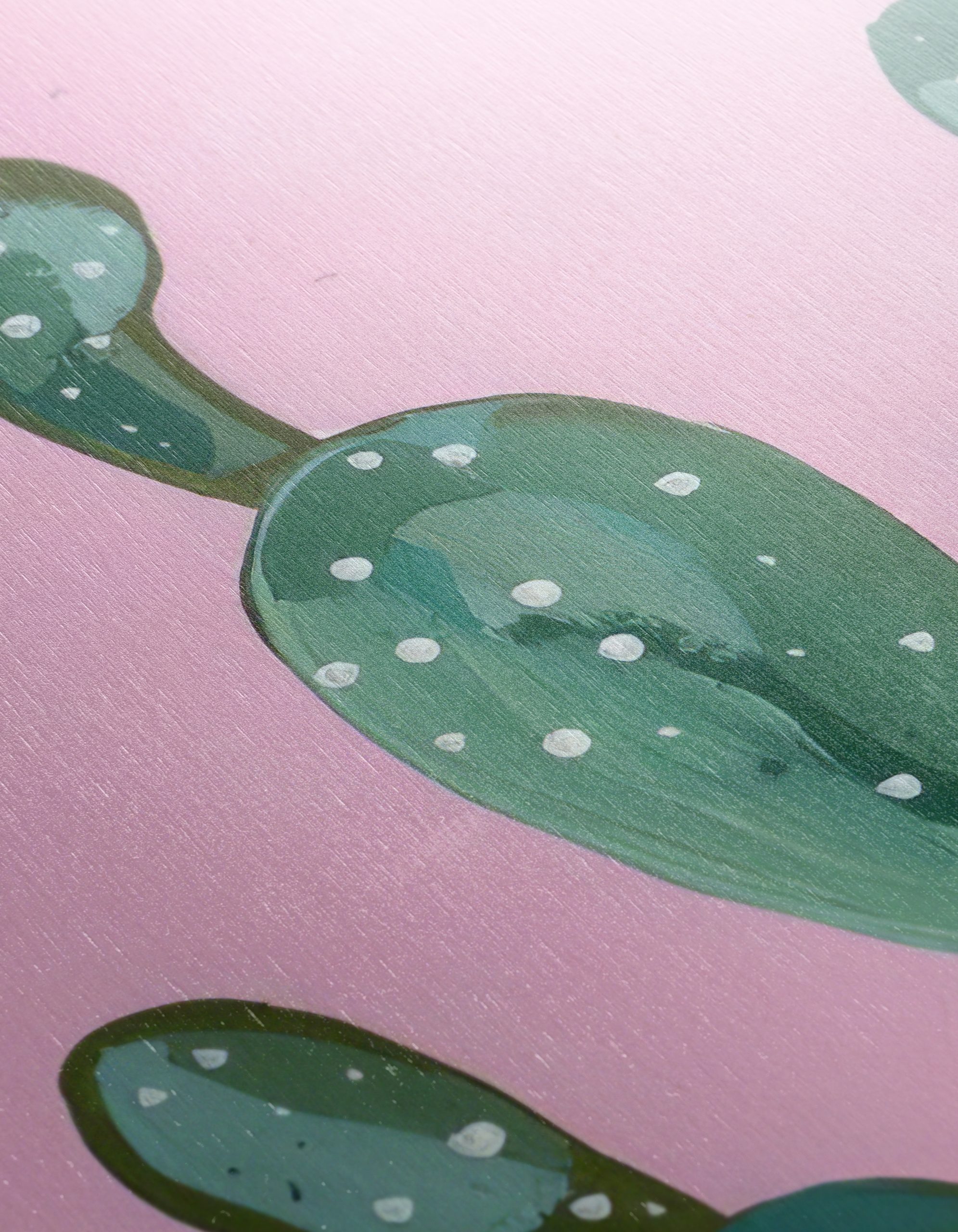 Vibrant Cactus in Pink Background - Image 12
