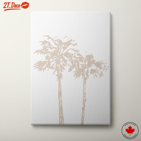 Minimalist Palm Tree Art