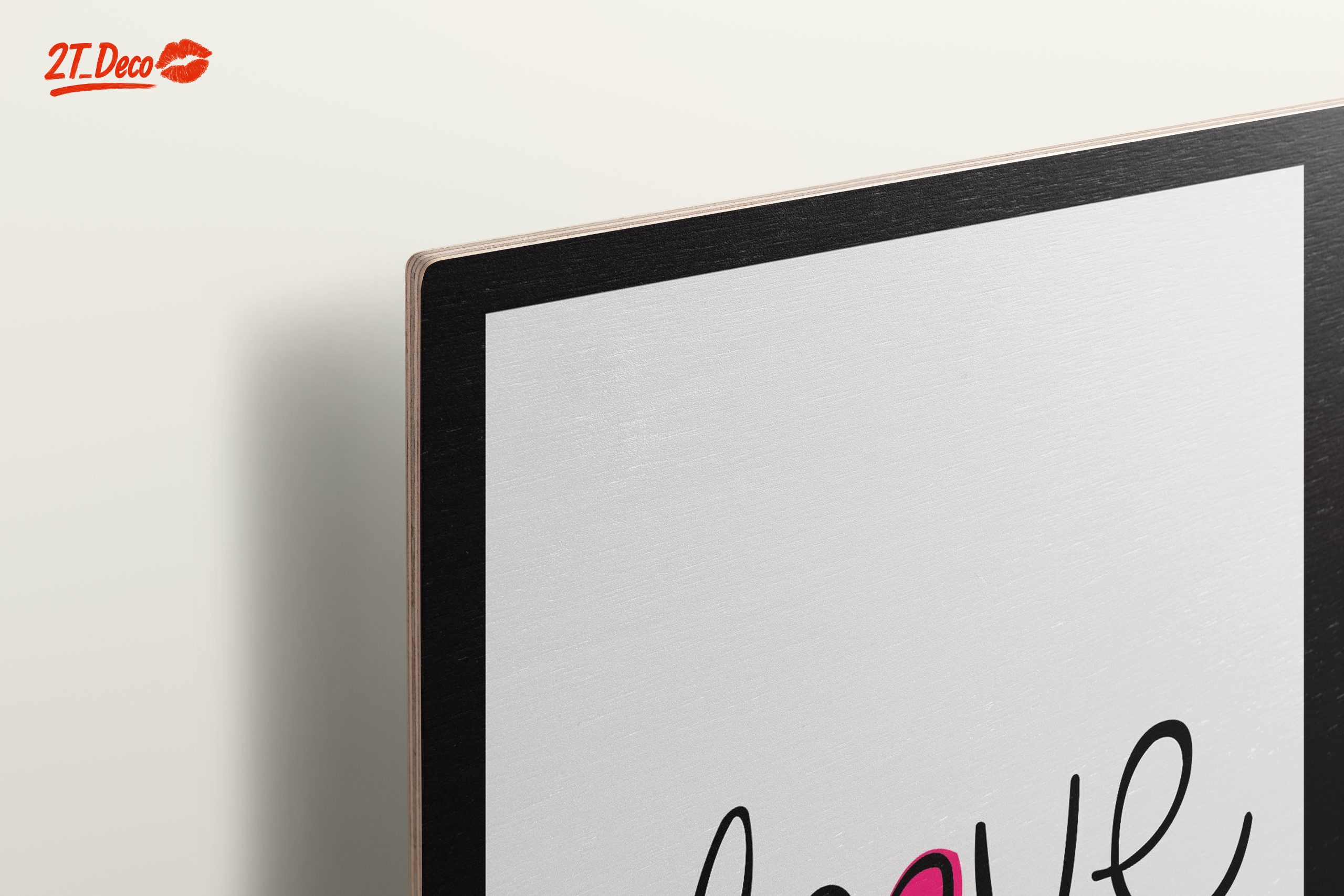 Inspirational Love Typography Wall Art - Image 15