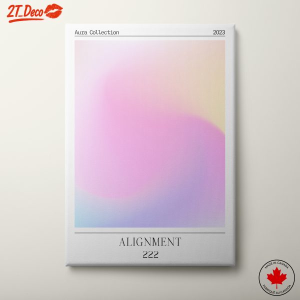 Abstract Aura Artwork with Soft Colors