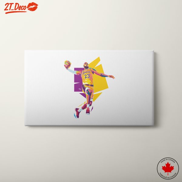 Dynamic Basketball Player Art 3