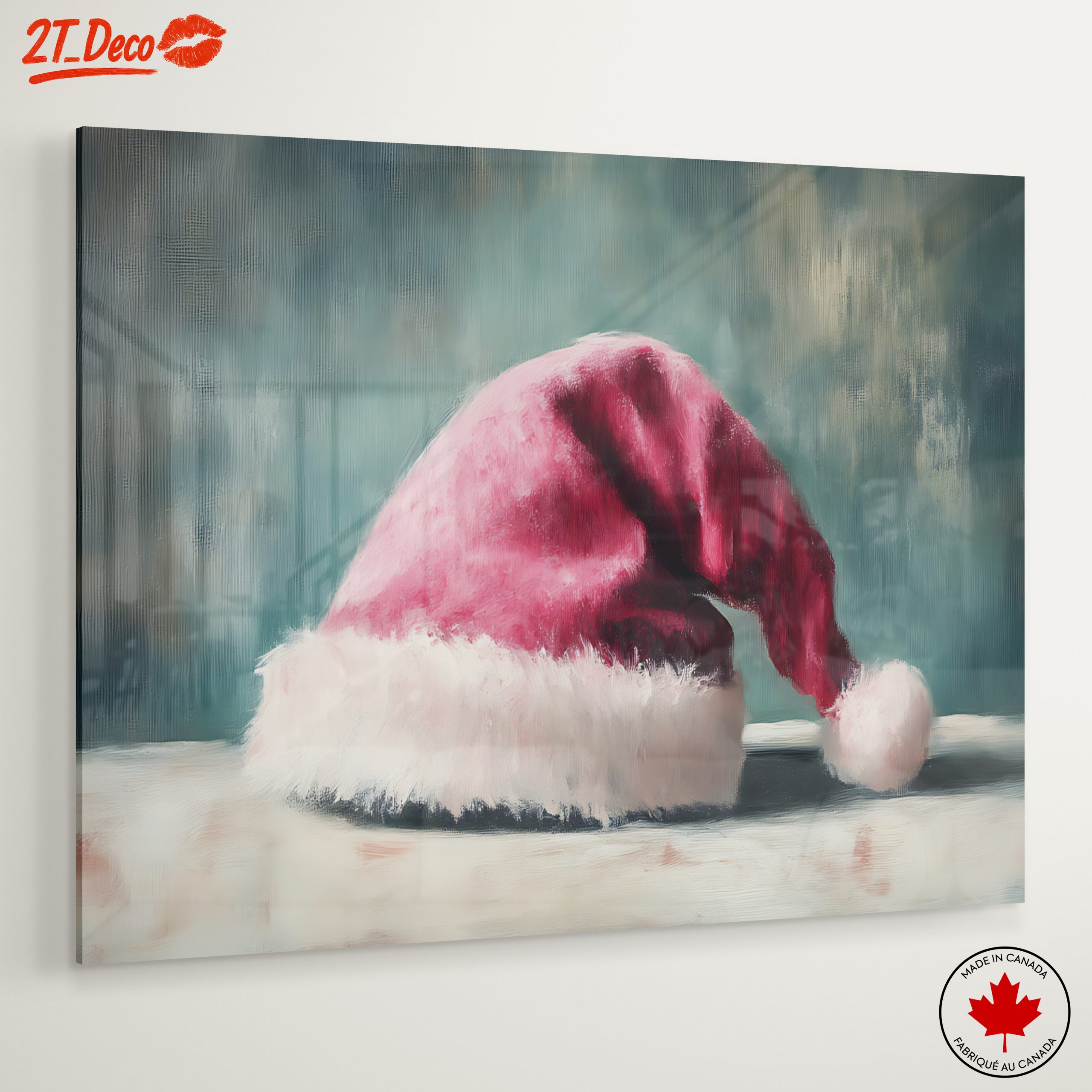 Festive Santa Hat Art - Image 6
