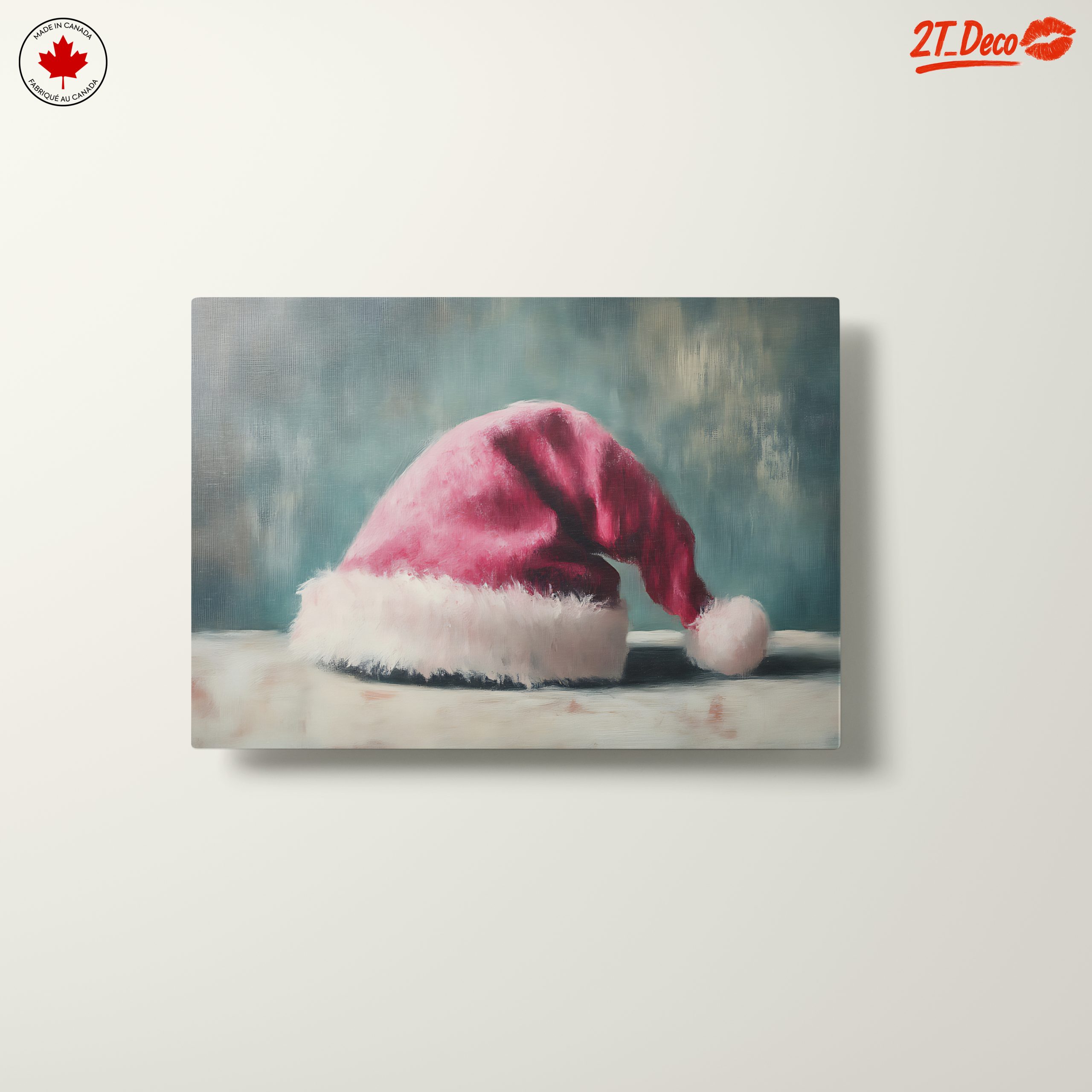 Festive Santa Hat Art - Image 10