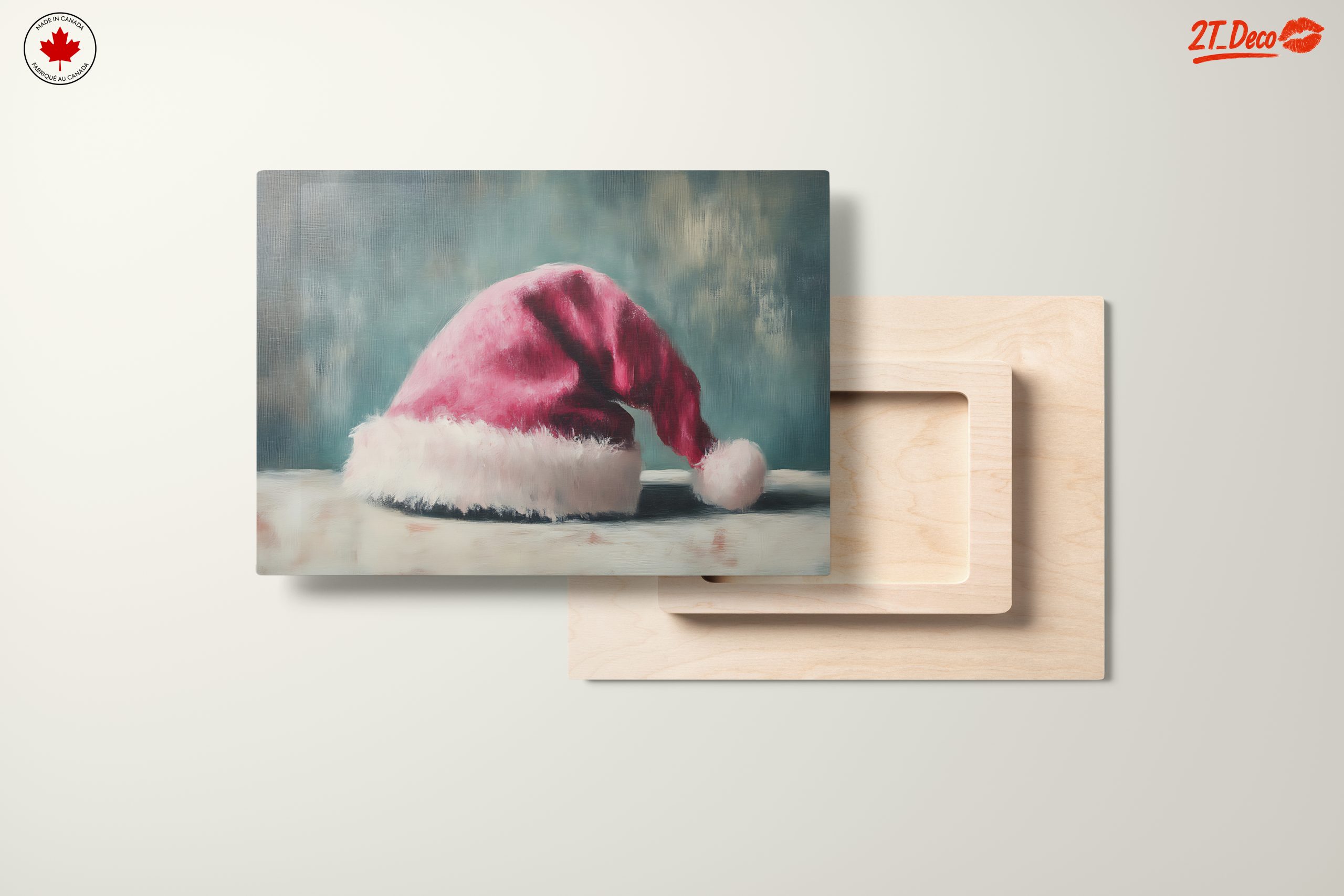 Festive Santa Hat Art - Image 11