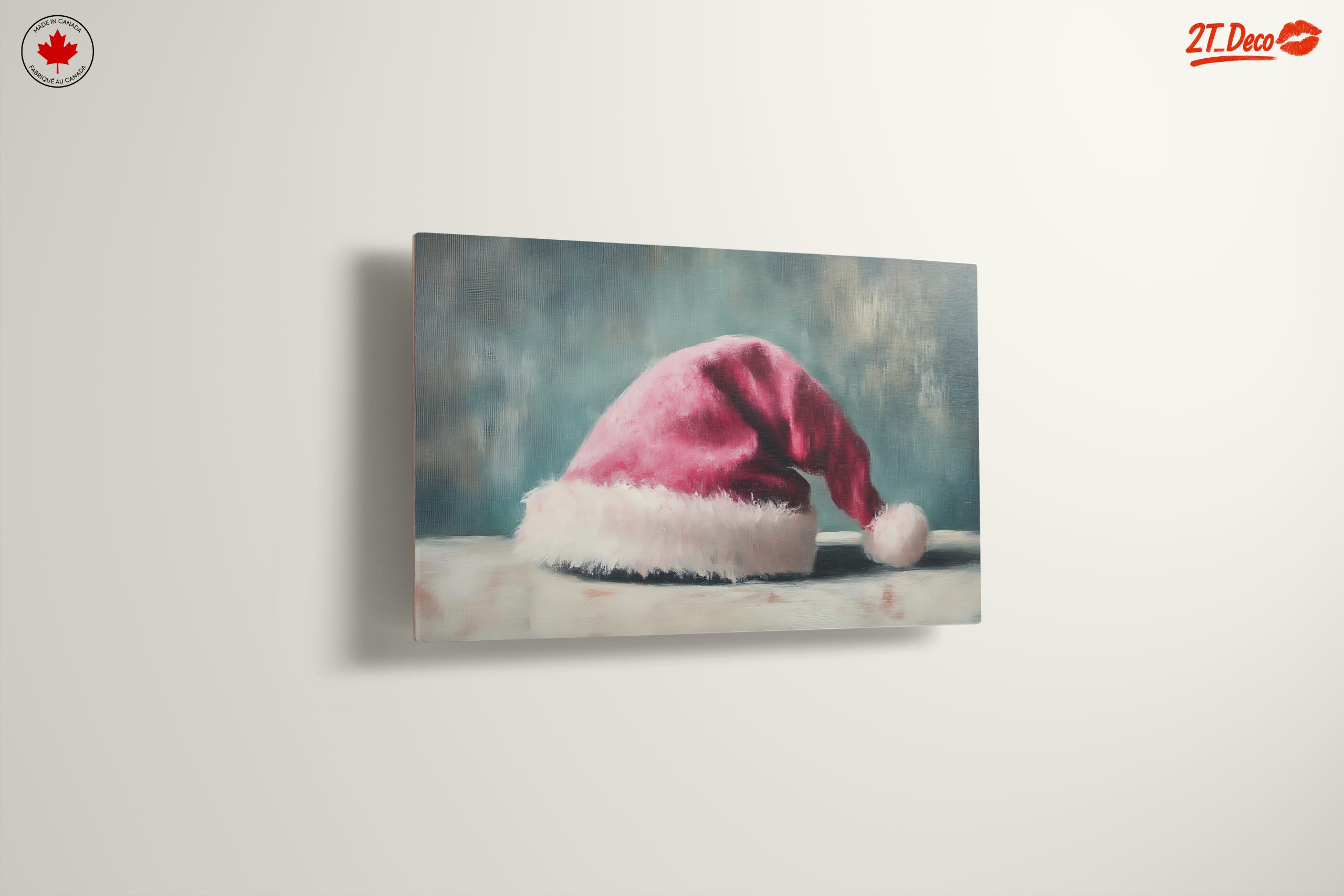 Festive Santa Hat Art - Image 13