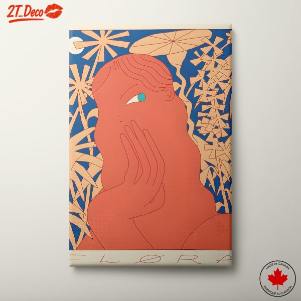 Stylized Contemporary Portrait of a Woman 2