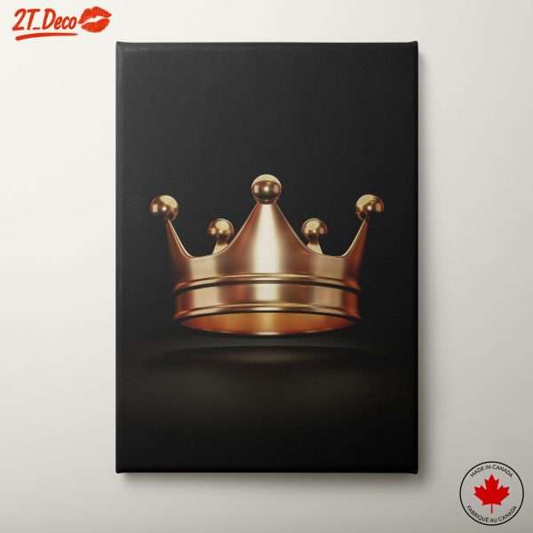Elegant Crown Decorative Art